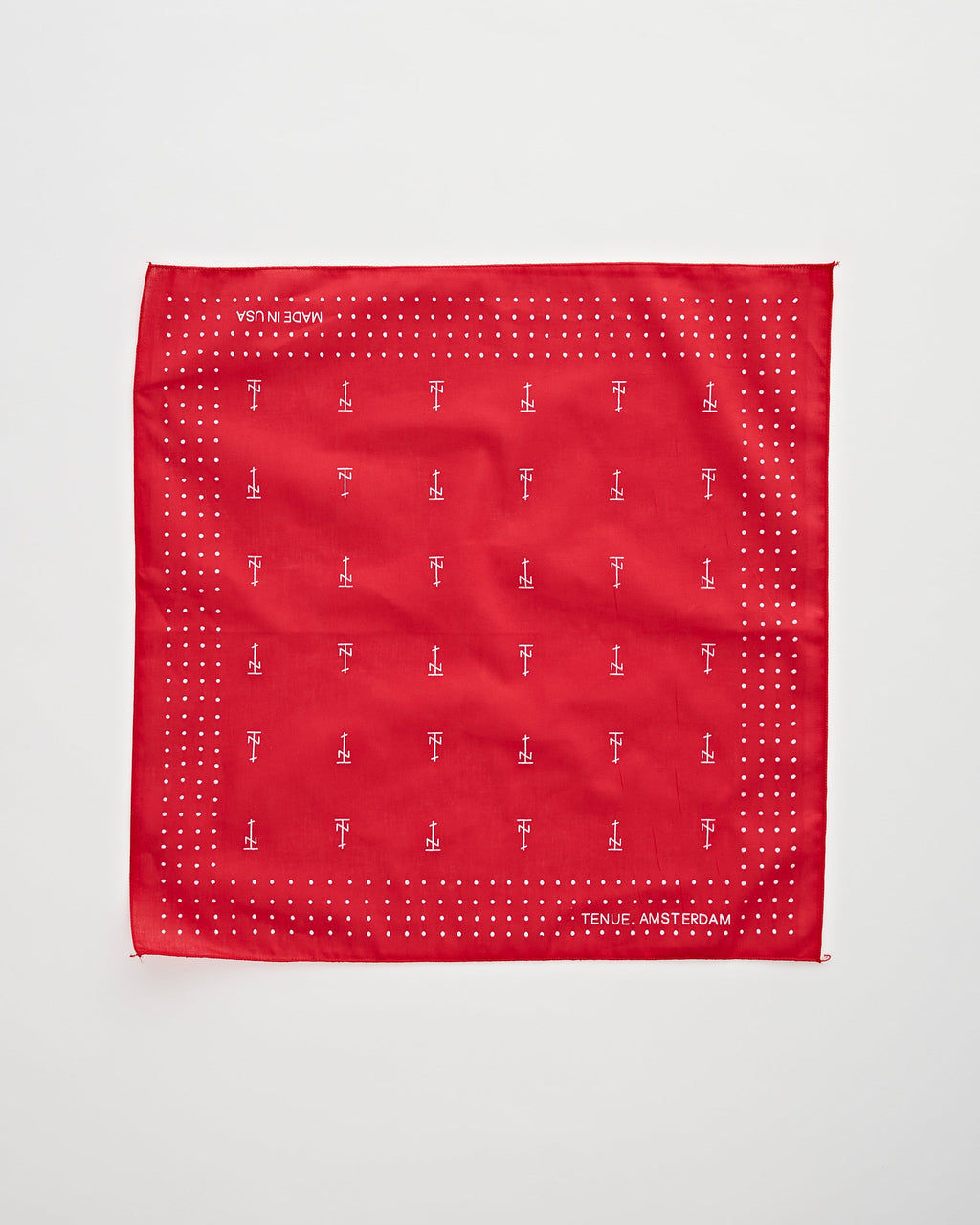 Tenue. Cross Bandana Red Apparel & Accessories 8720177715416