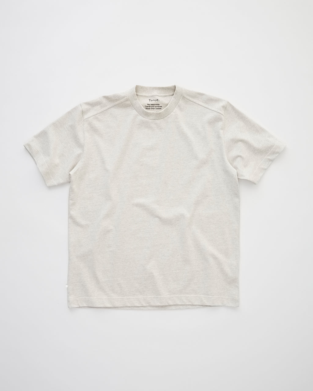 Bruce T-Shirt Oat Melange