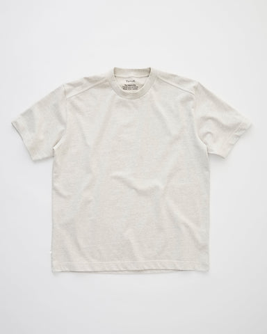 Tenue. – Bruce T-Shirt Oat Melange – Tenue.