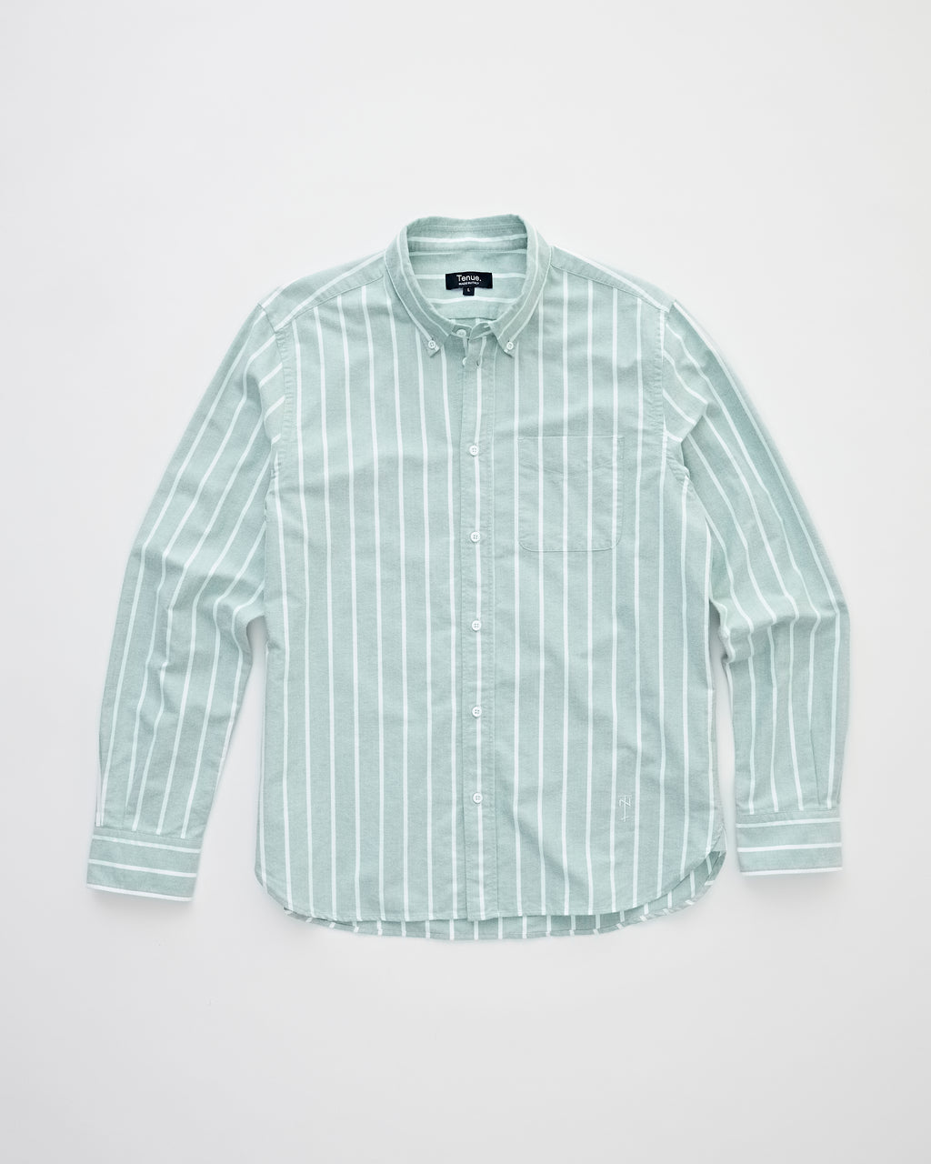 Ralph Shirt Sage White Striped
