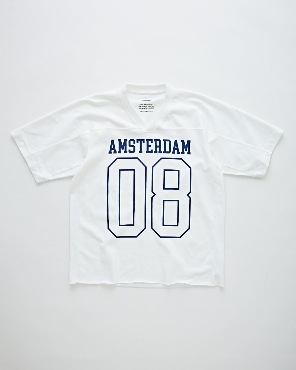 Football T-Shirt Amsterdam White