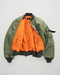 Tenue. Tenue. x Alpha Industries MA-1 Bomber Jacket Sage Green JKT Short Unisex