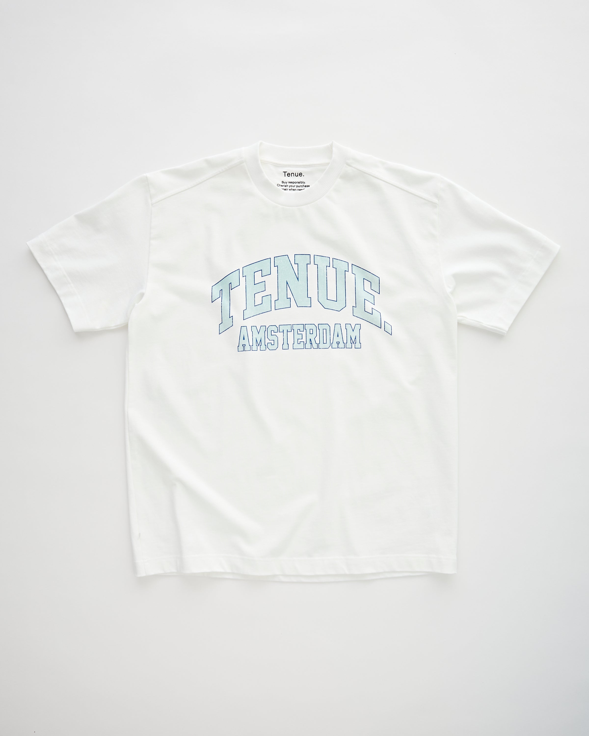 Tenue. Bruce T-shirt White AMS T-shirt S/S Men