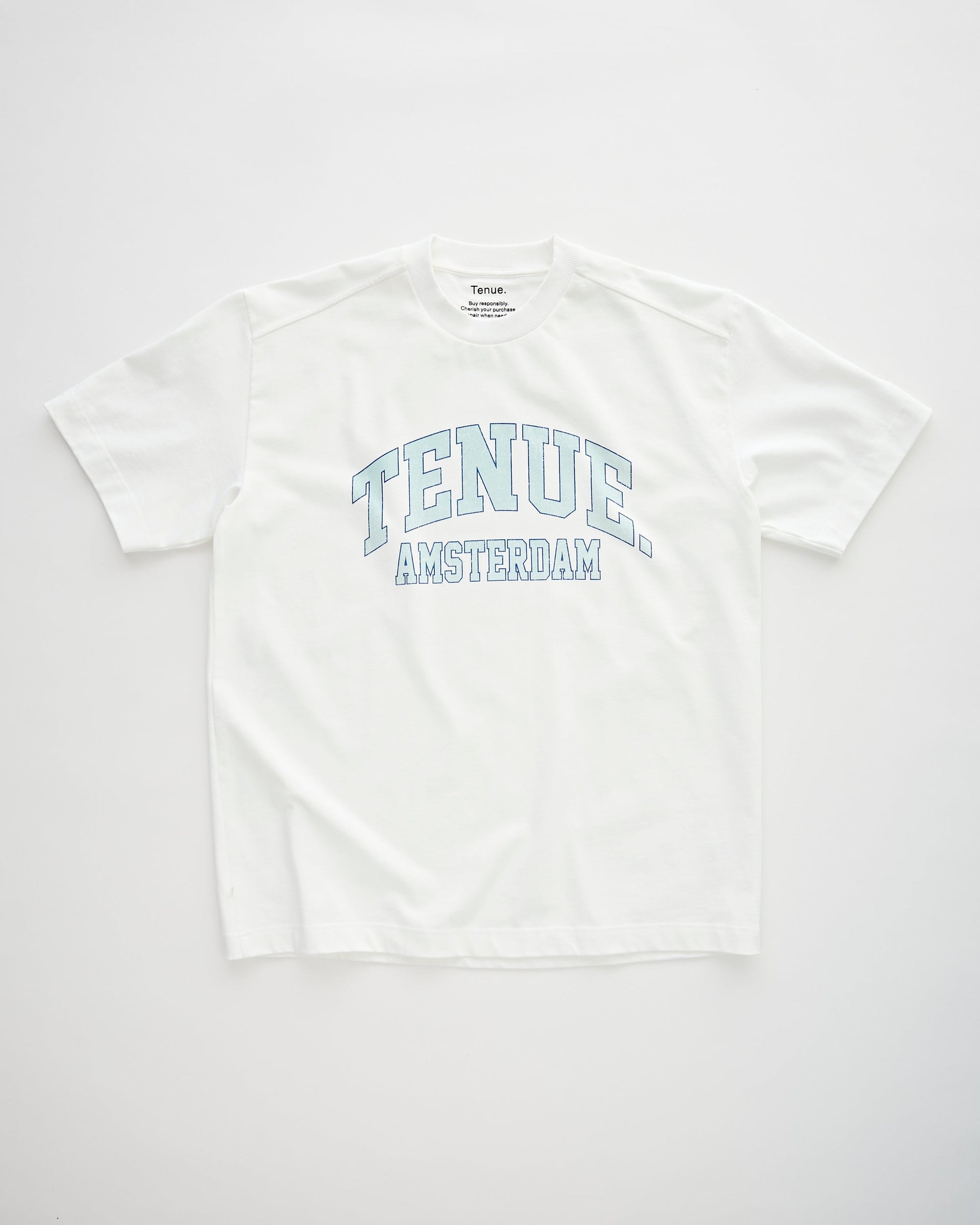 Tenue. Bruce T-shirt White AMS T-shirt S/S Men
