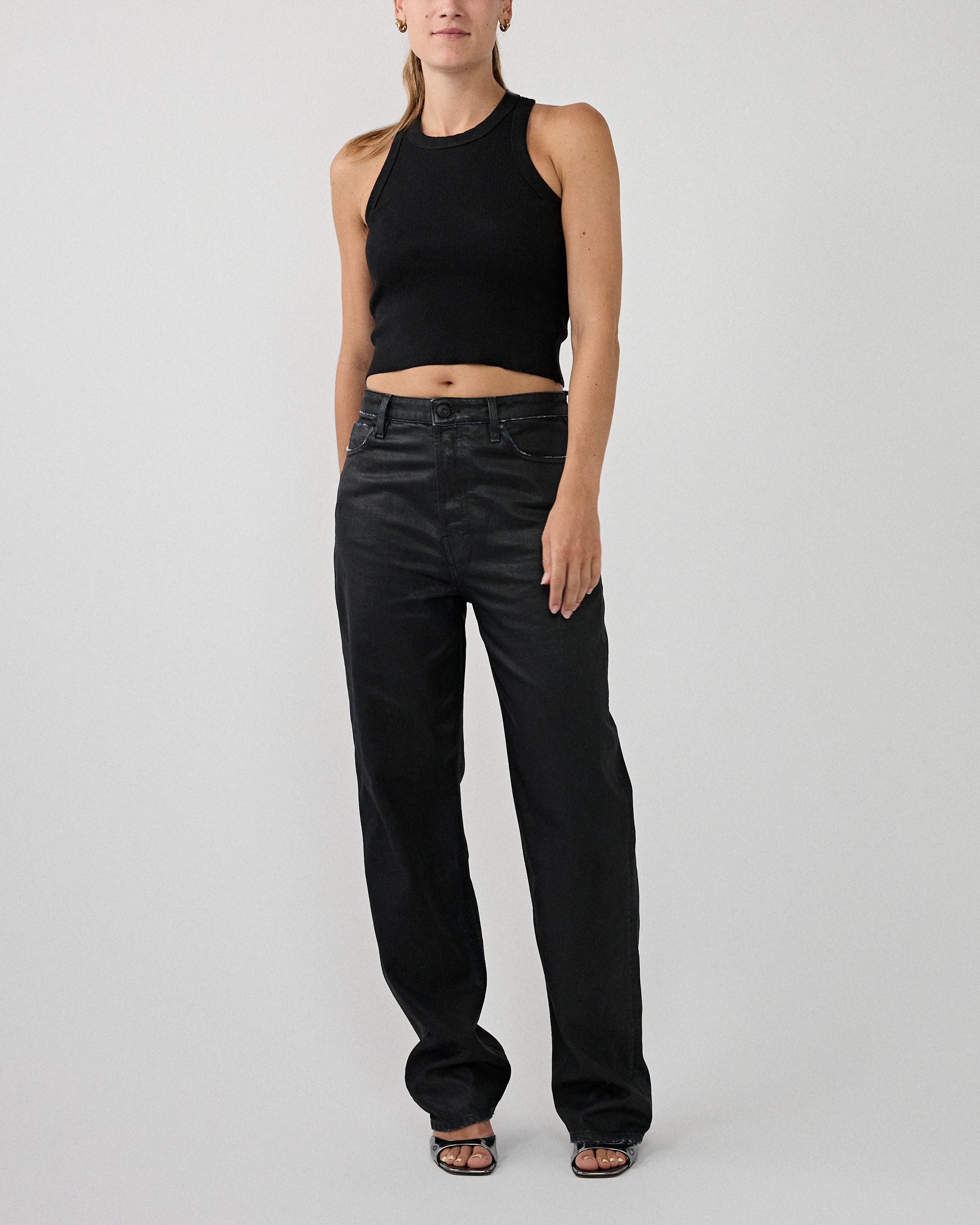 Billy Jeans Black Coated