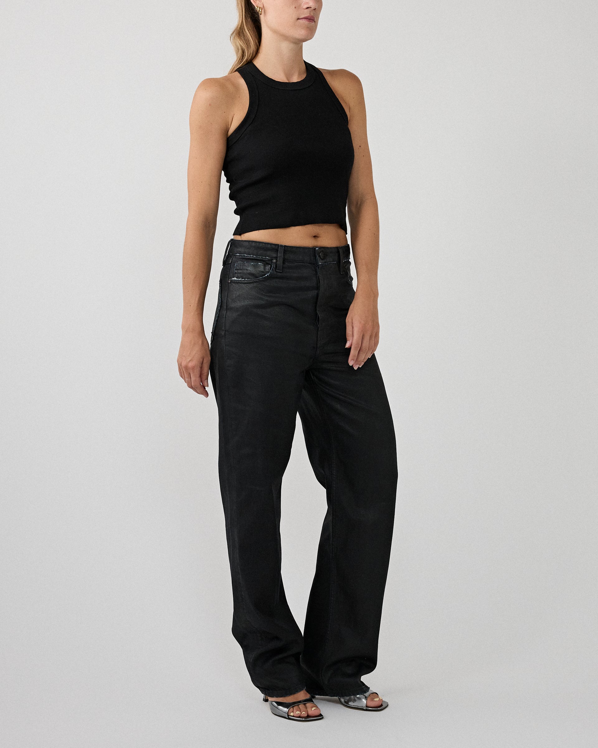 Billy Jeans Black Coated