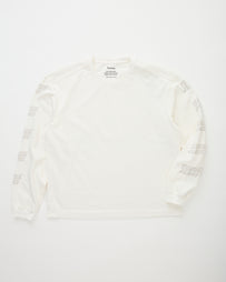 Brad T-Shirt Vintage White Print