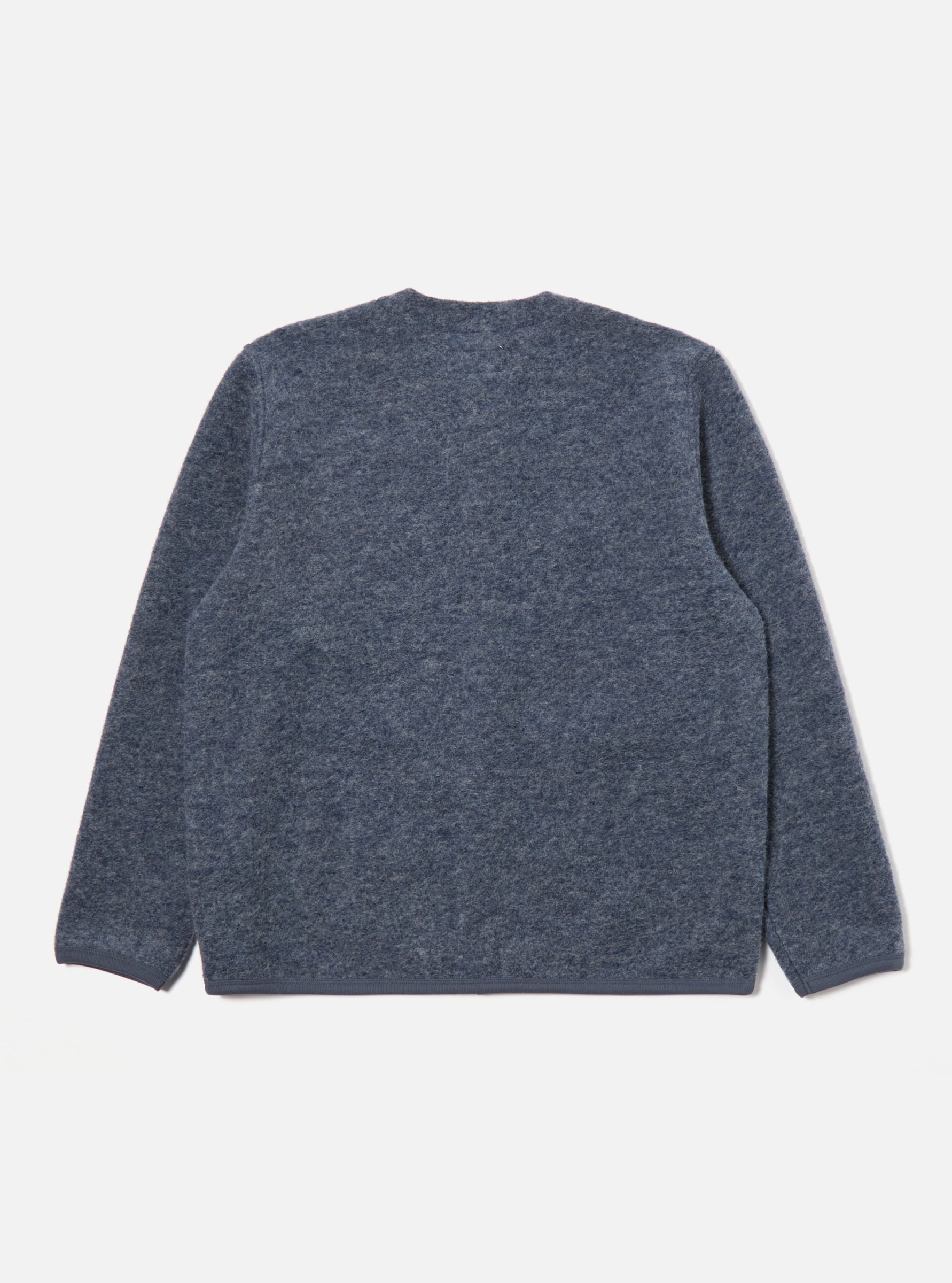 Universal Works Cardigan Slate Blue Knitwear Men