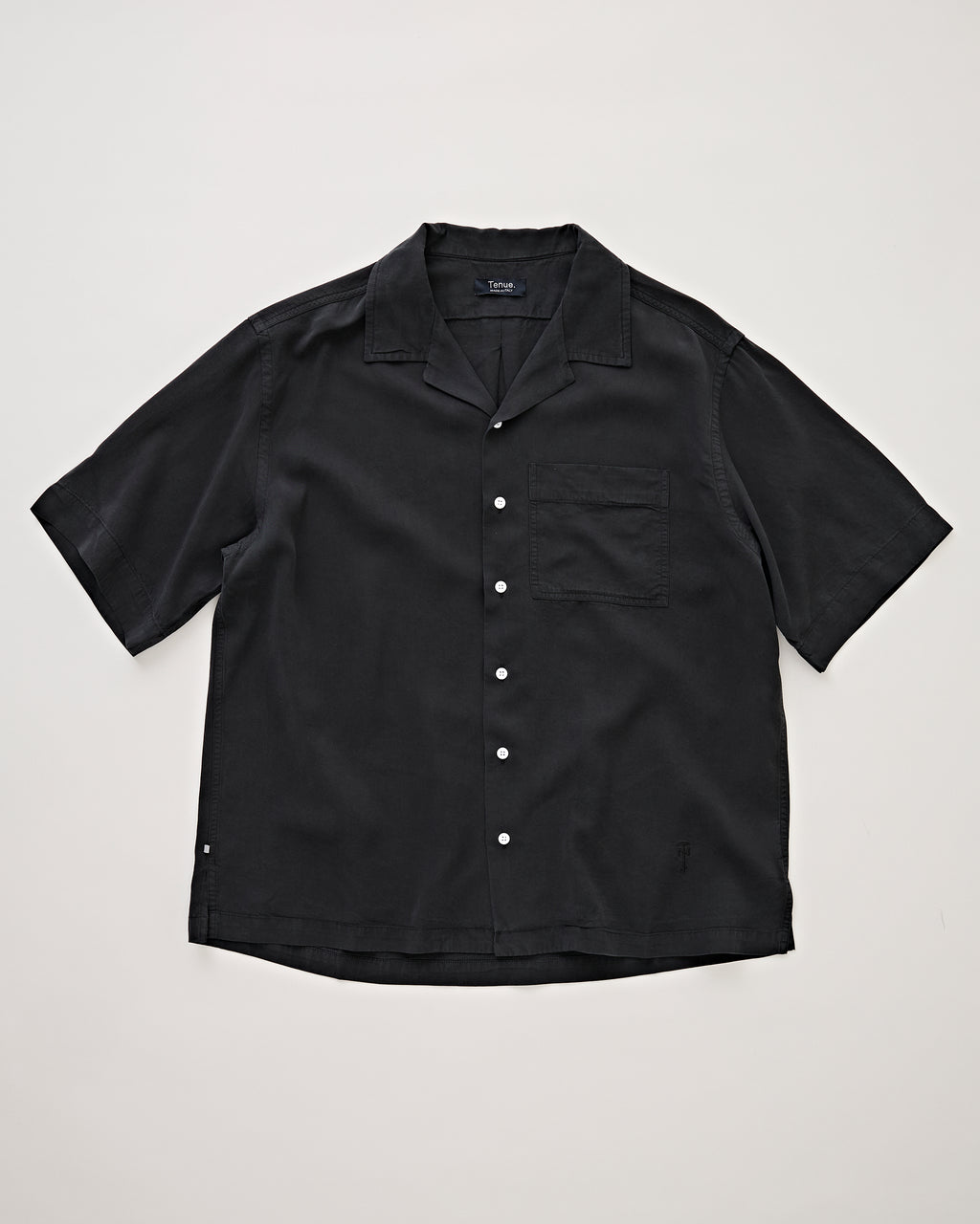Camp Shirt Vintage Black