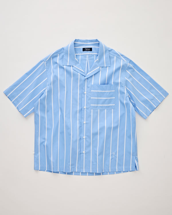 Camp Shirt Ocean Stripe