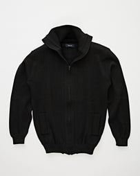 Zip Sailor Vest Black