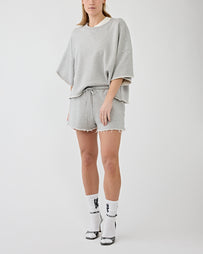 Harper Short Grey Melange