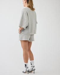 Harper Short Grey Melange