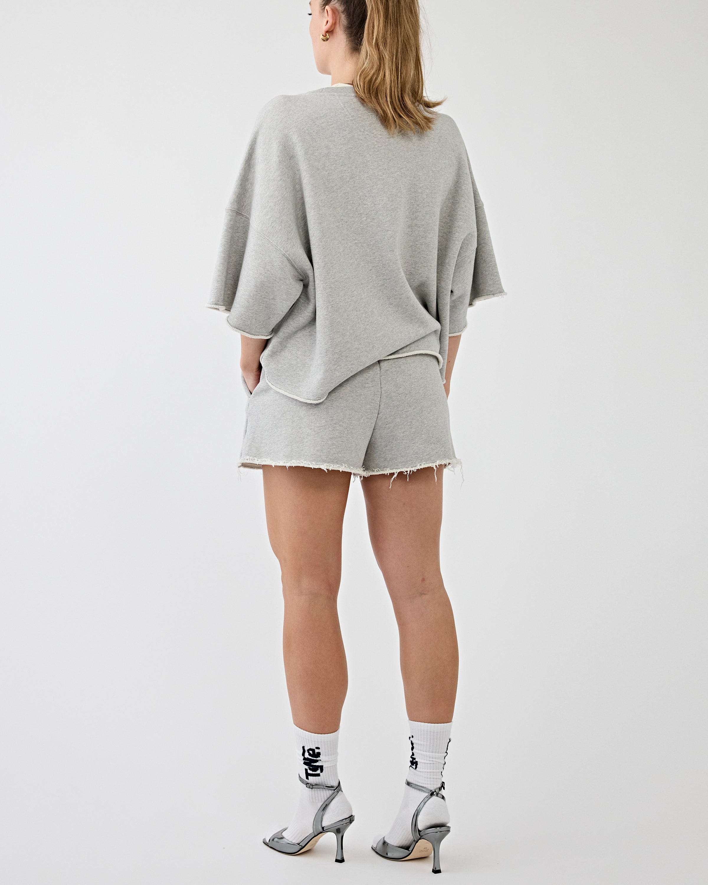 Harper Short Grey Melange