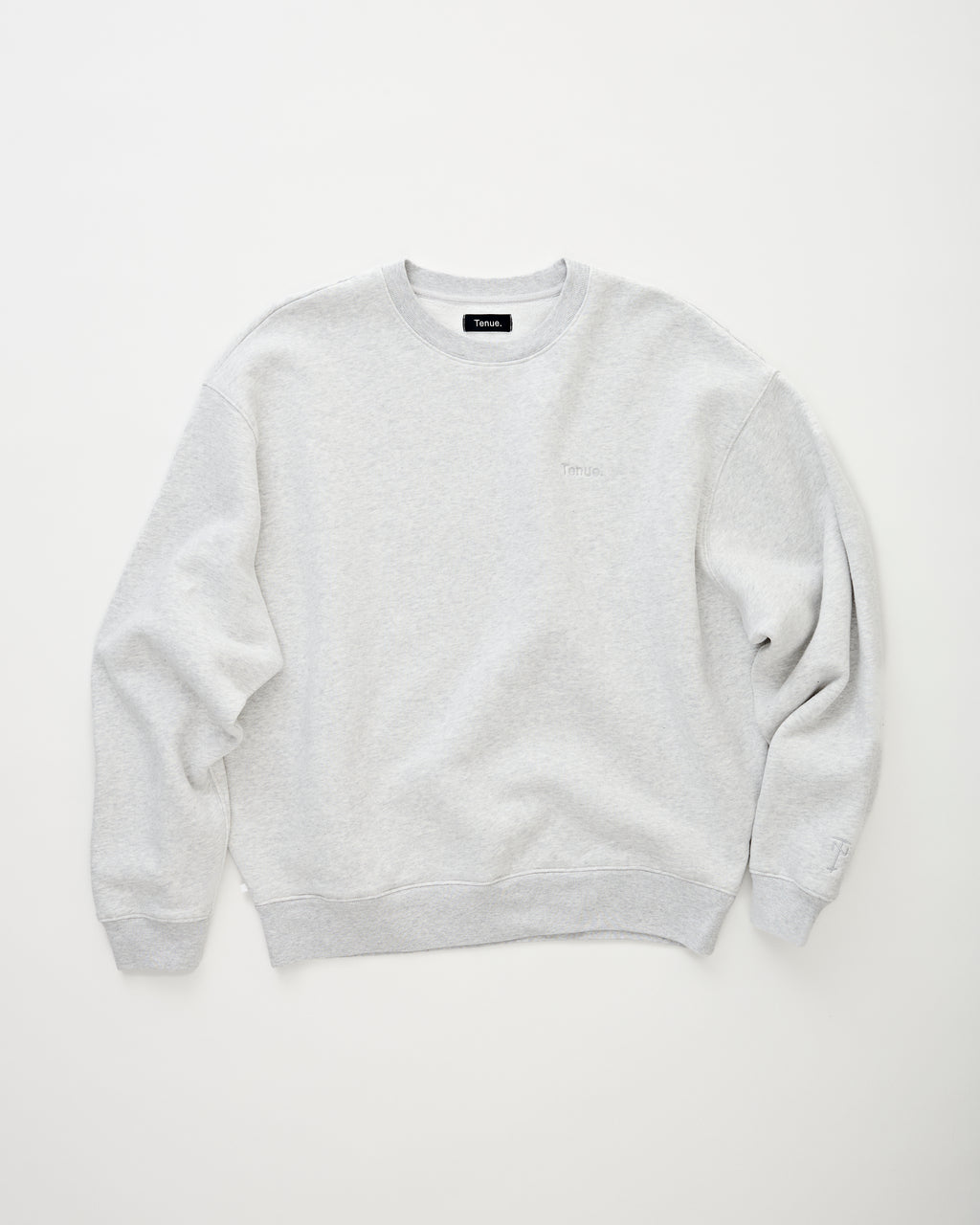 Kelly Sweat Light Grey Melange