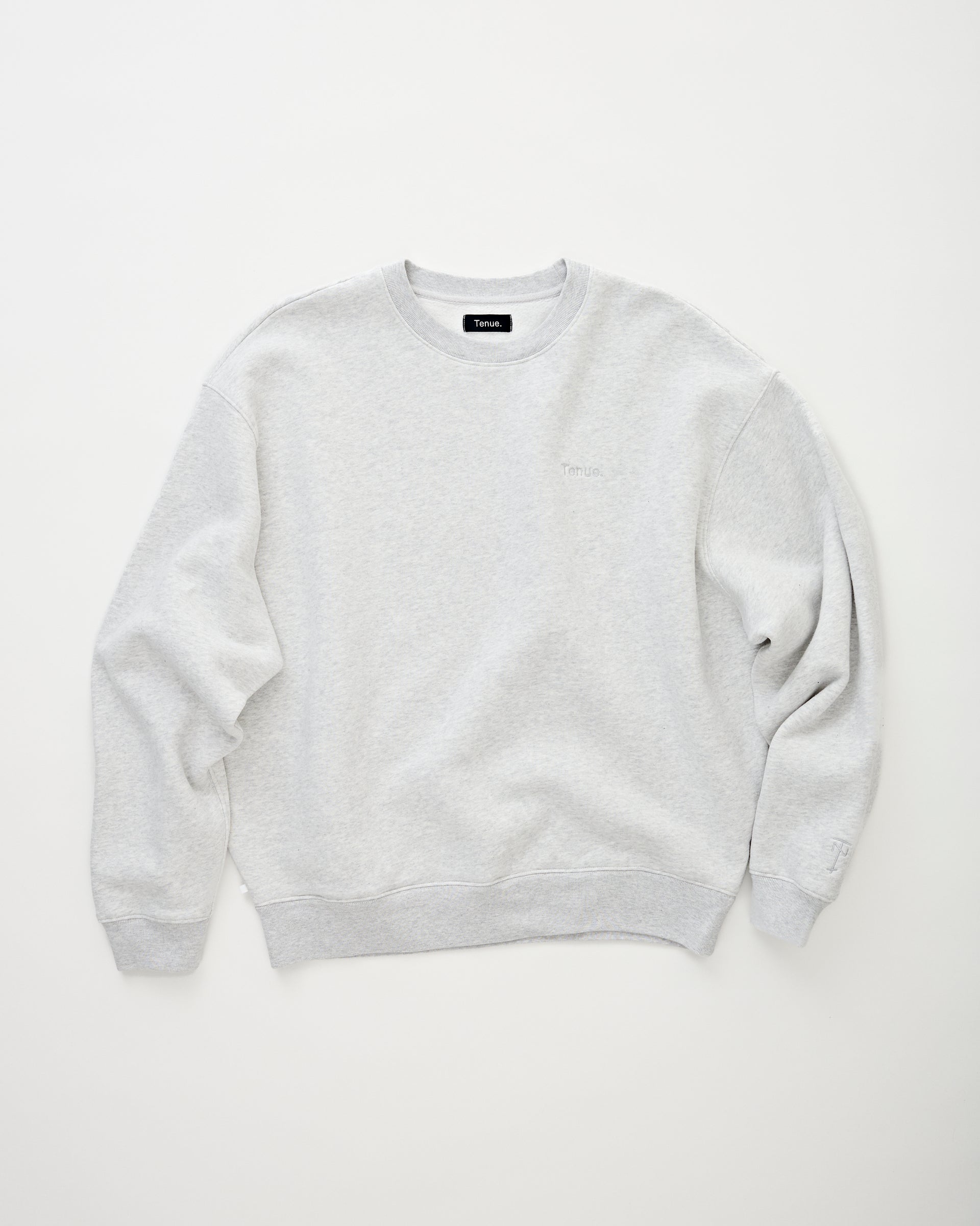 Kelly Sweat Light Grey Melange