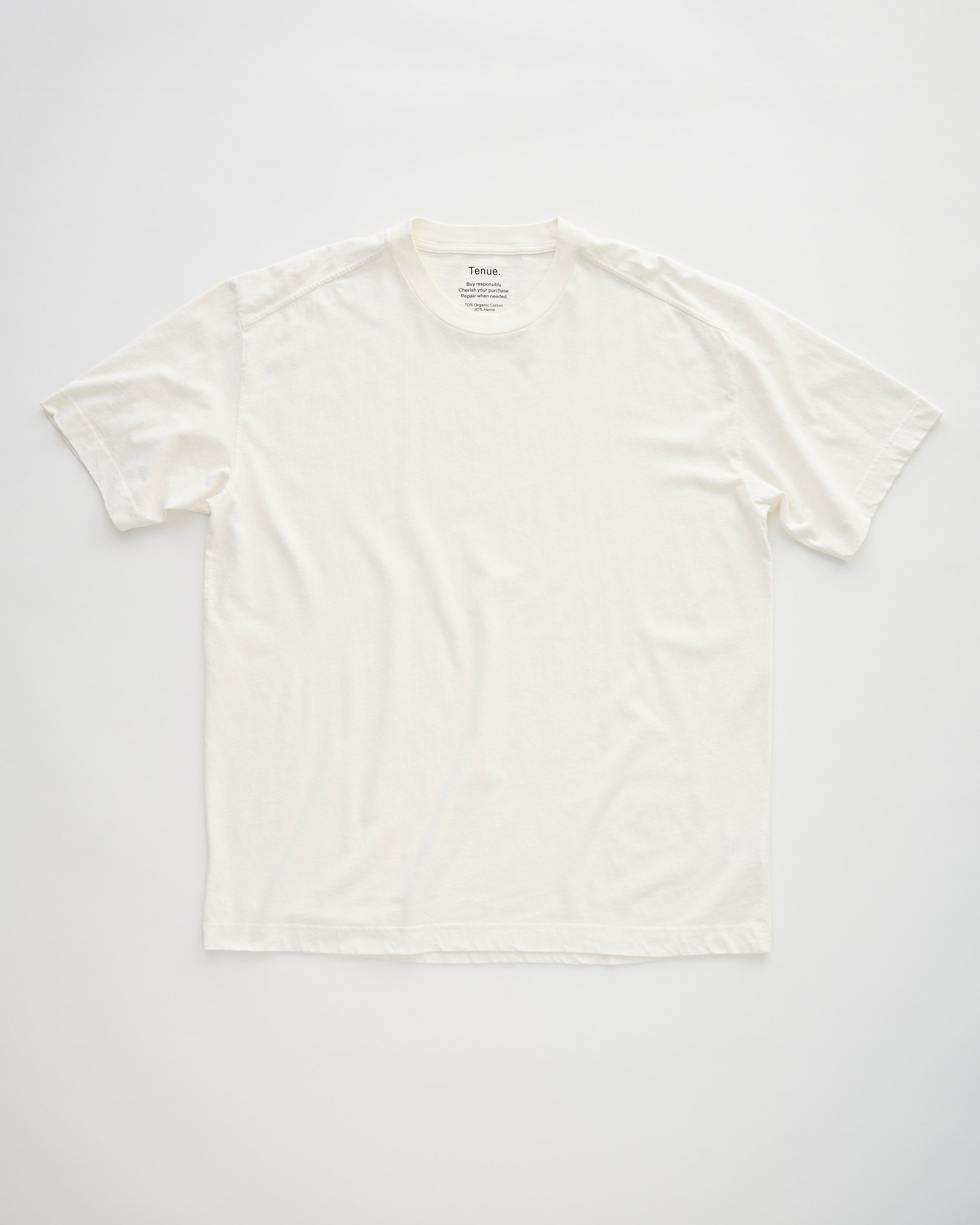 Bruce Light Weight T-Shirt Vintage White