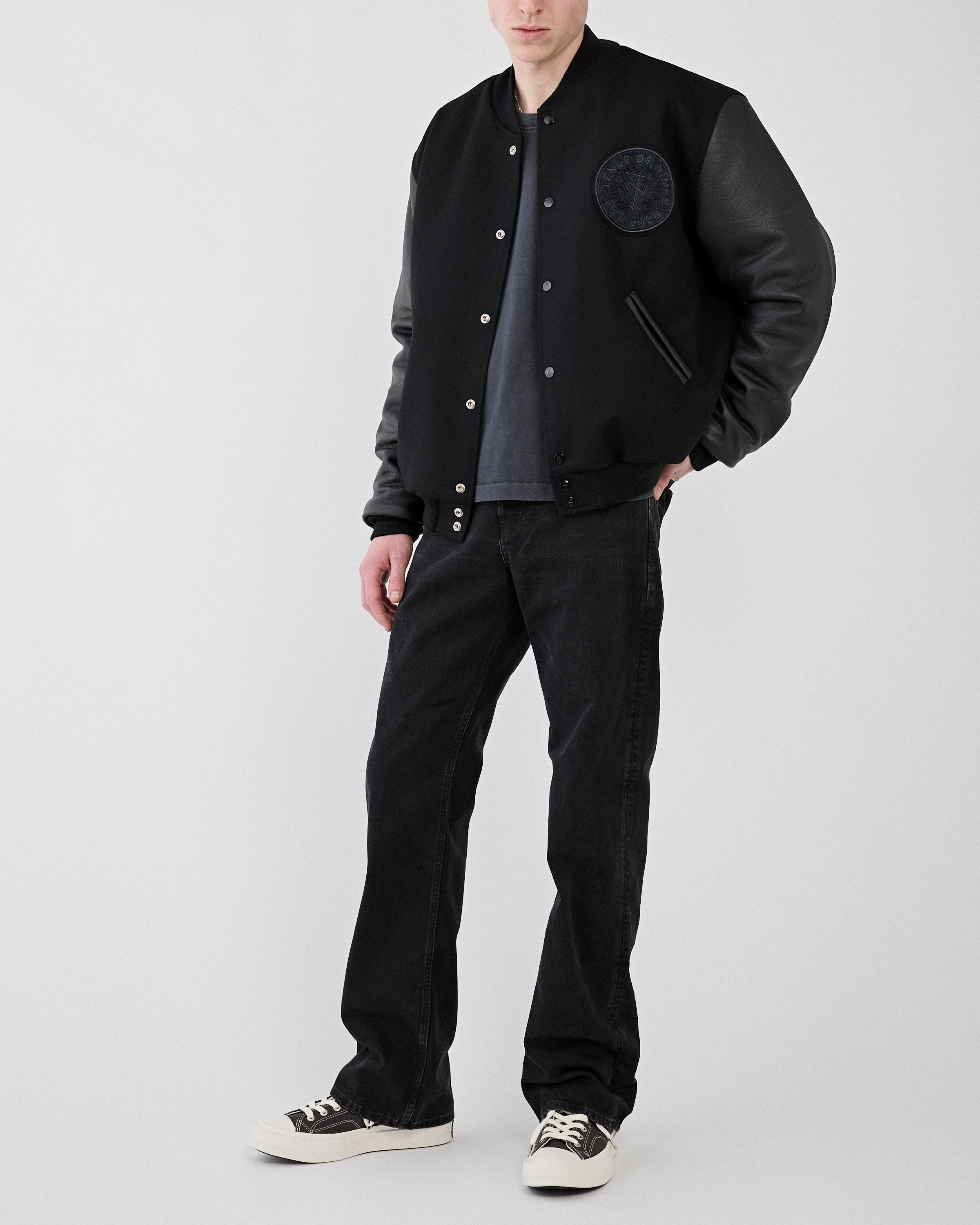 Tenue. X TDN Varsity ‘Black On Black’ Limited Edition of 25