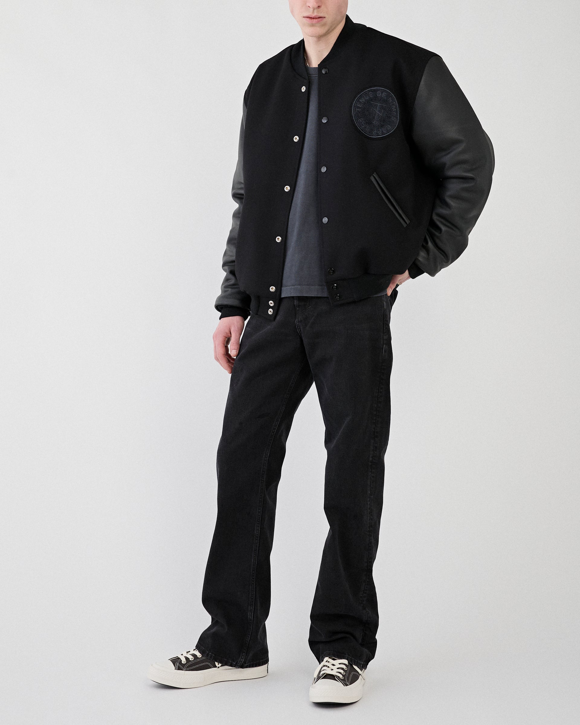 Tenue. X TDN Varsity ‘Black On Black’ Limited Edition of 25