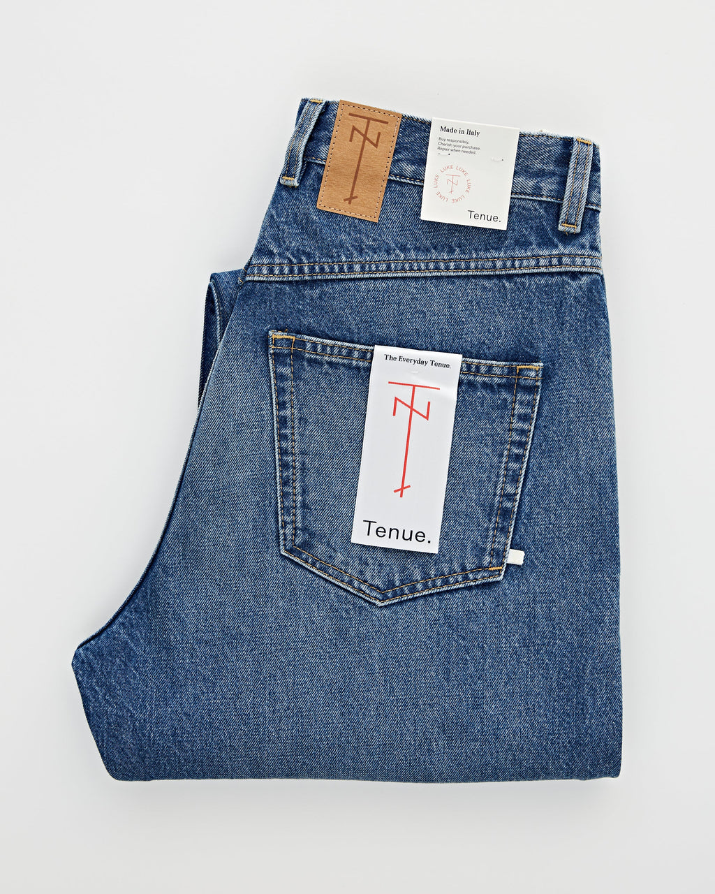 Tenue. Luke Cascade Denim Men