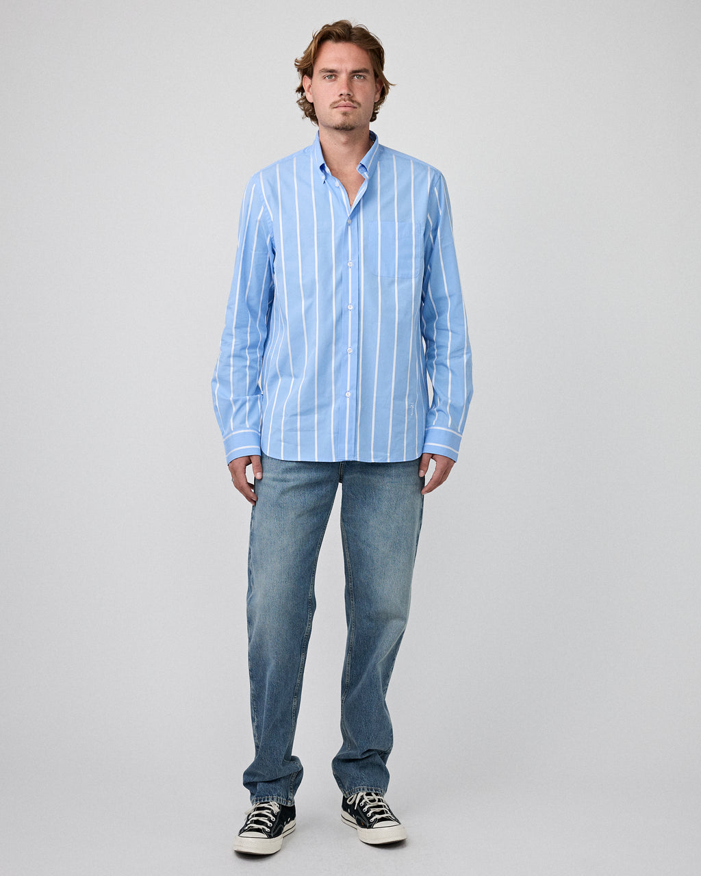 Ralph Shirt Ocean Stripe