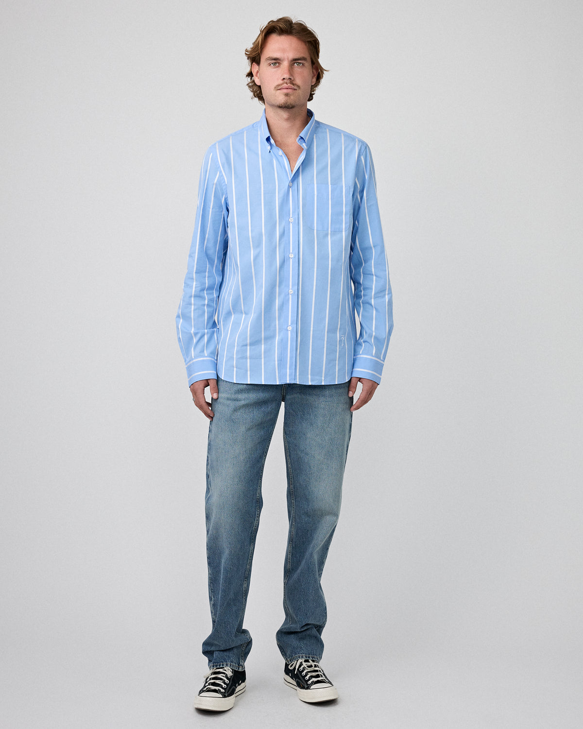 Ralph Shirt Ocean Stripe