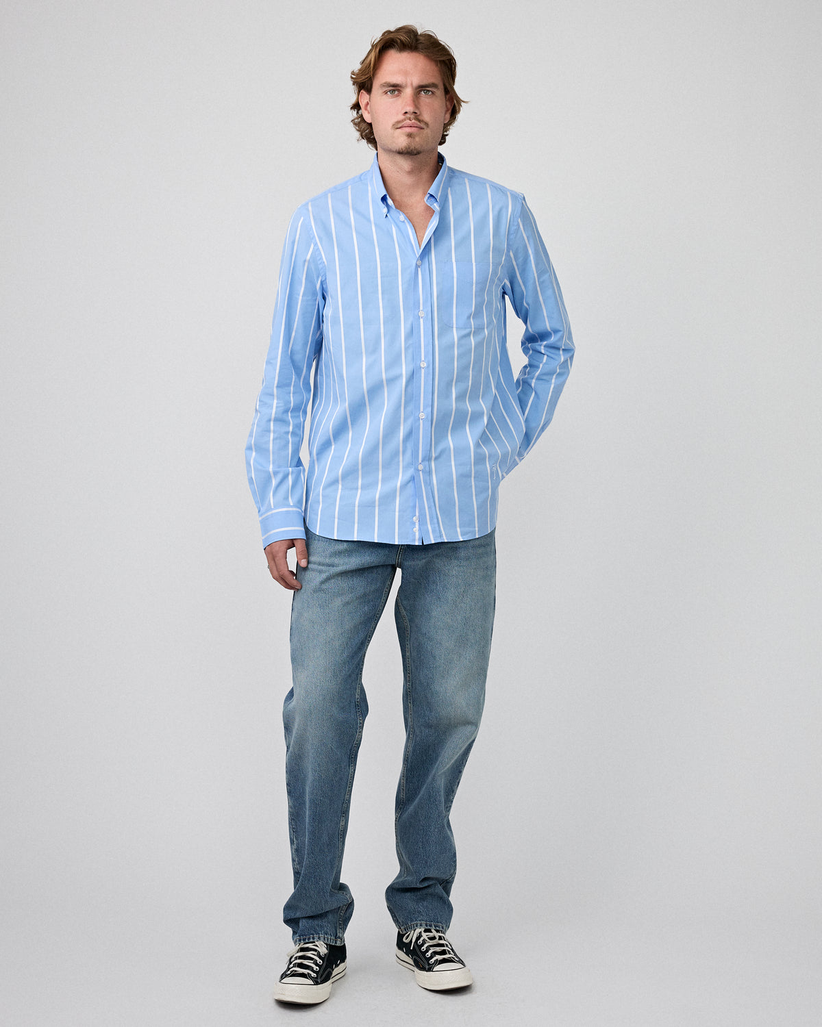 Ralph Shirt Ocean Stripe