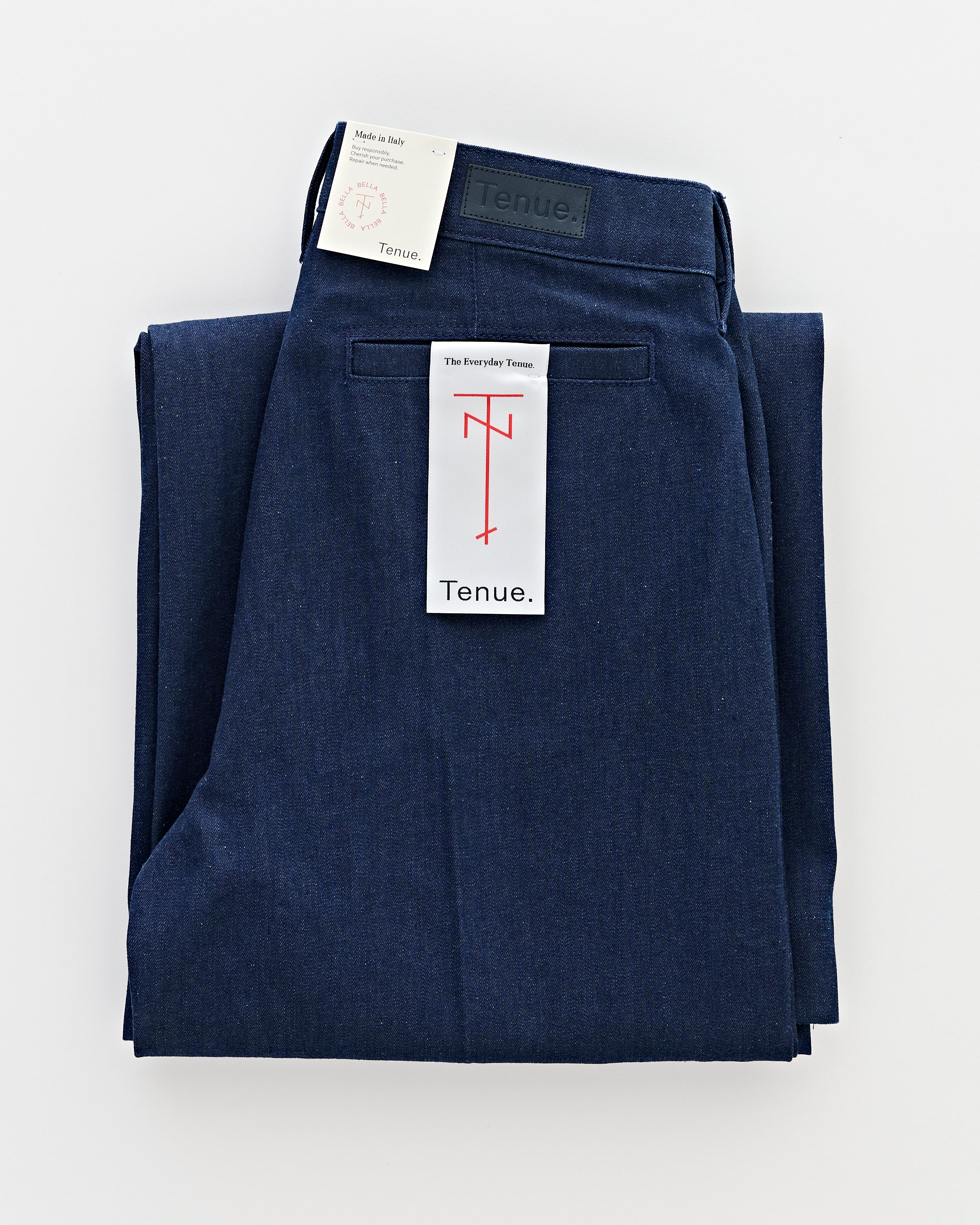 Tenue. Bella Chino Raw Denim Women