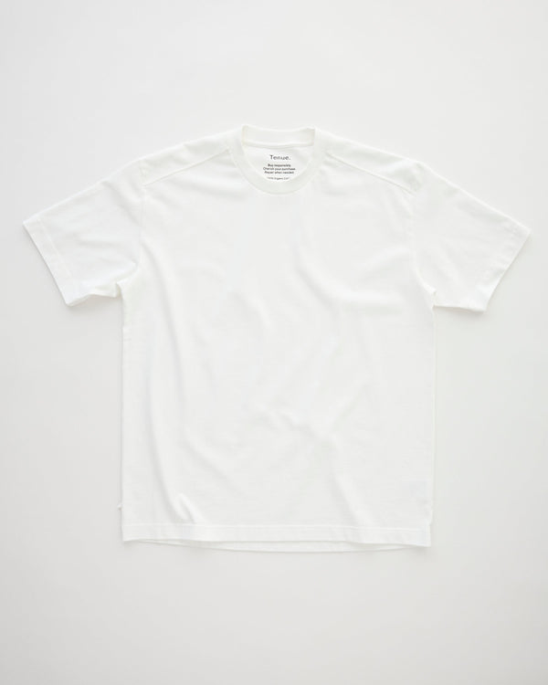 Tenue. Bruce Optic White T-shirt S/S Men