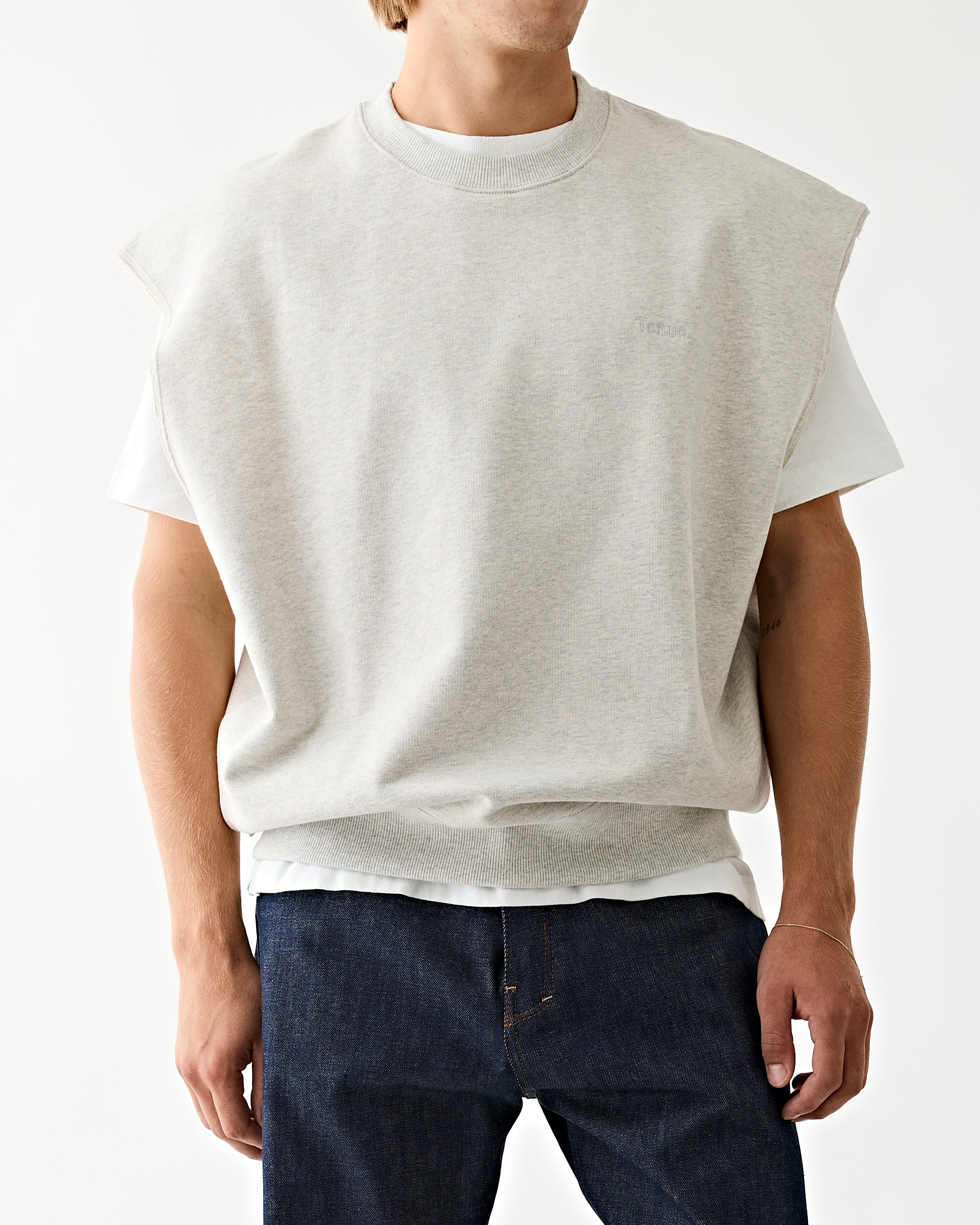 Tenue. Cruz Oat Meal Sweater Unisex