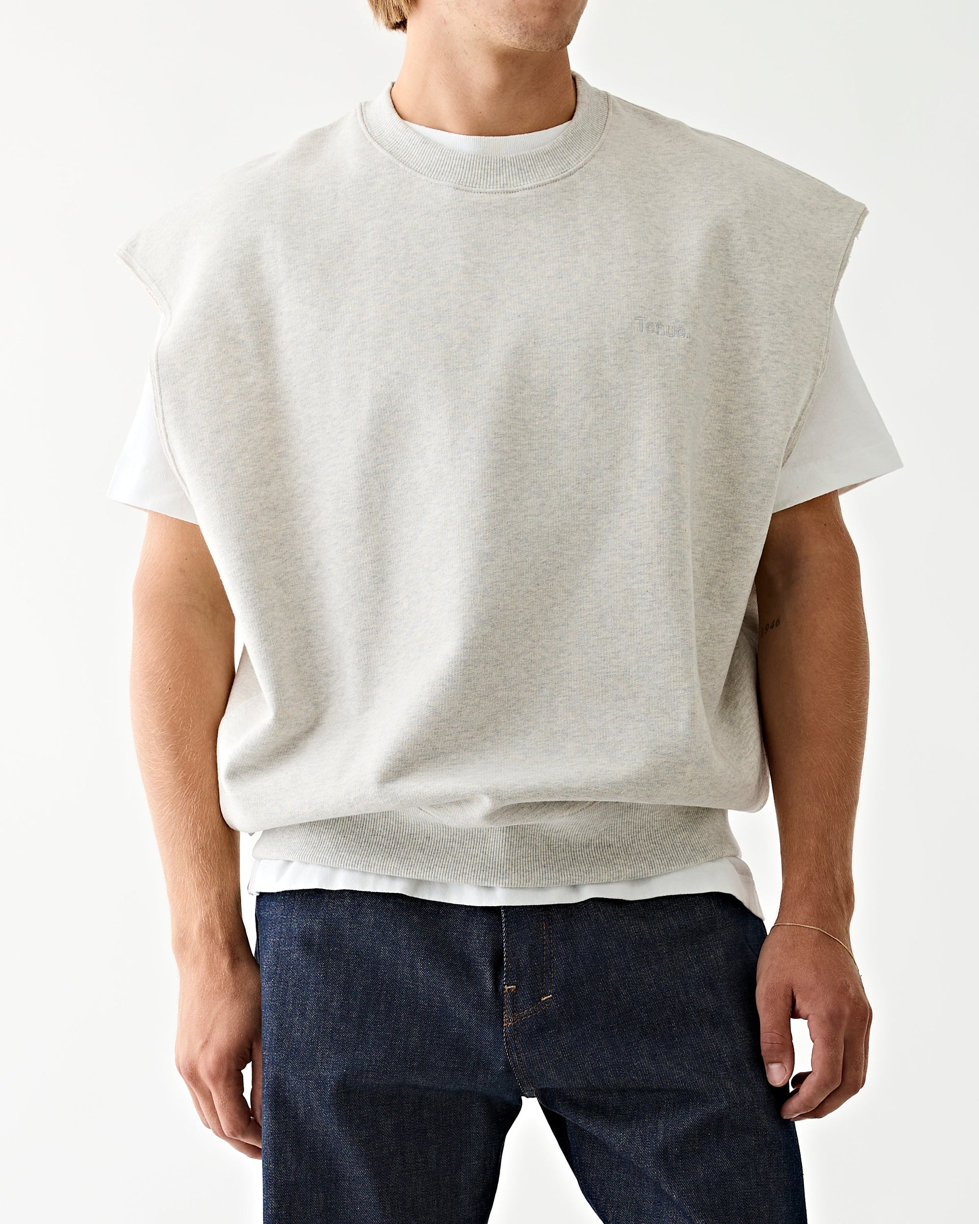 Tenue. Cruz Oat Meal Sweater Unisex