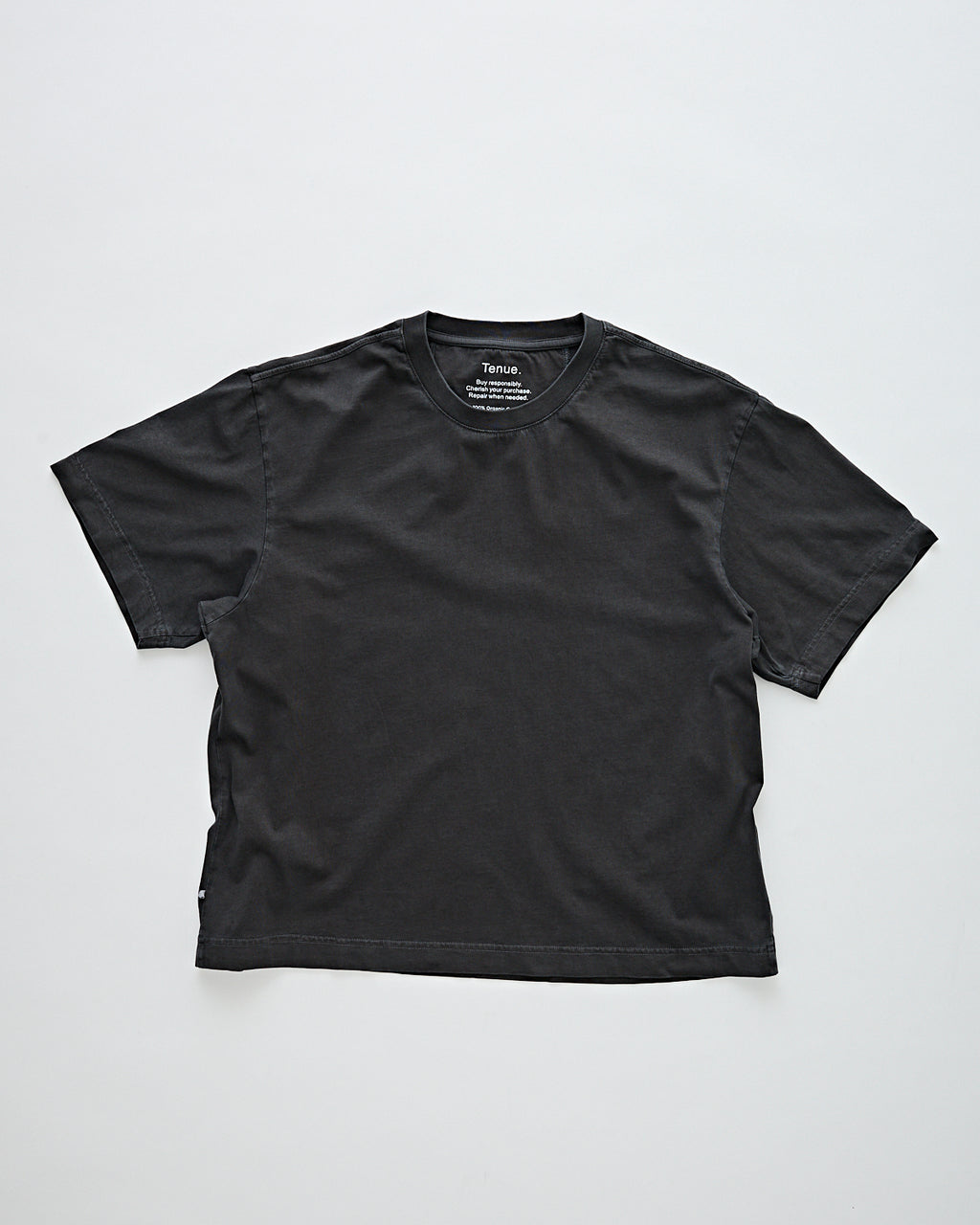 Mick T-Shirt Trashed Black
