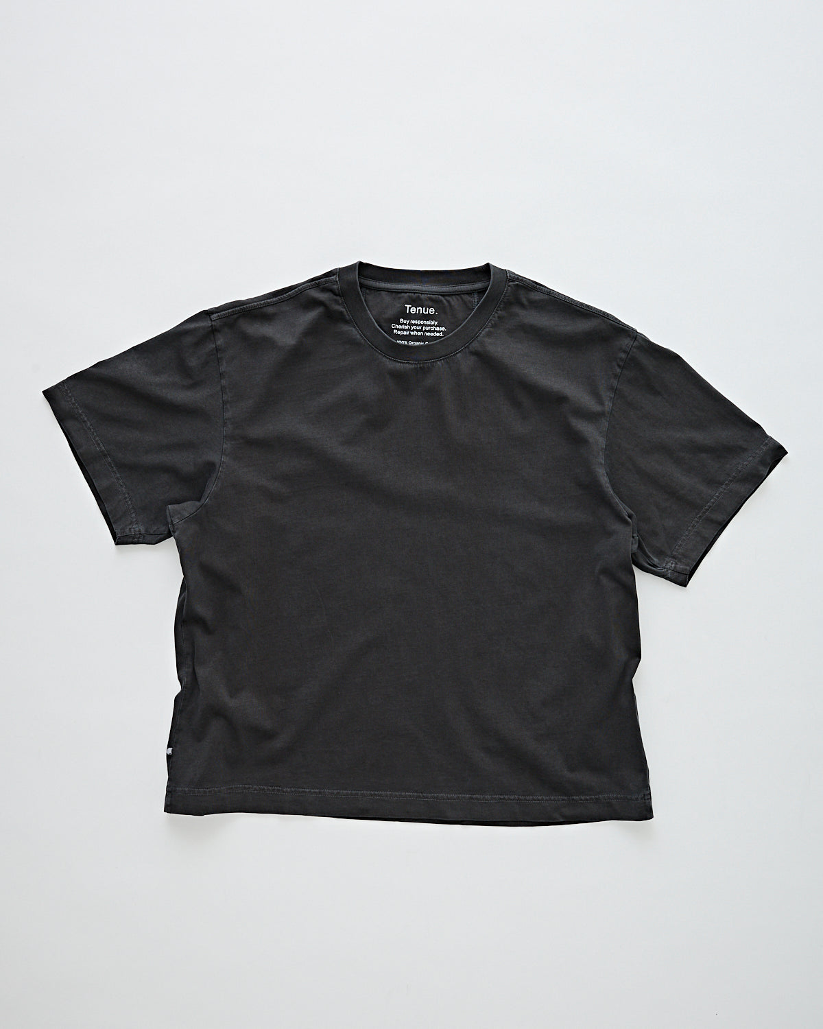 Mick T-Shirt Trashed Black