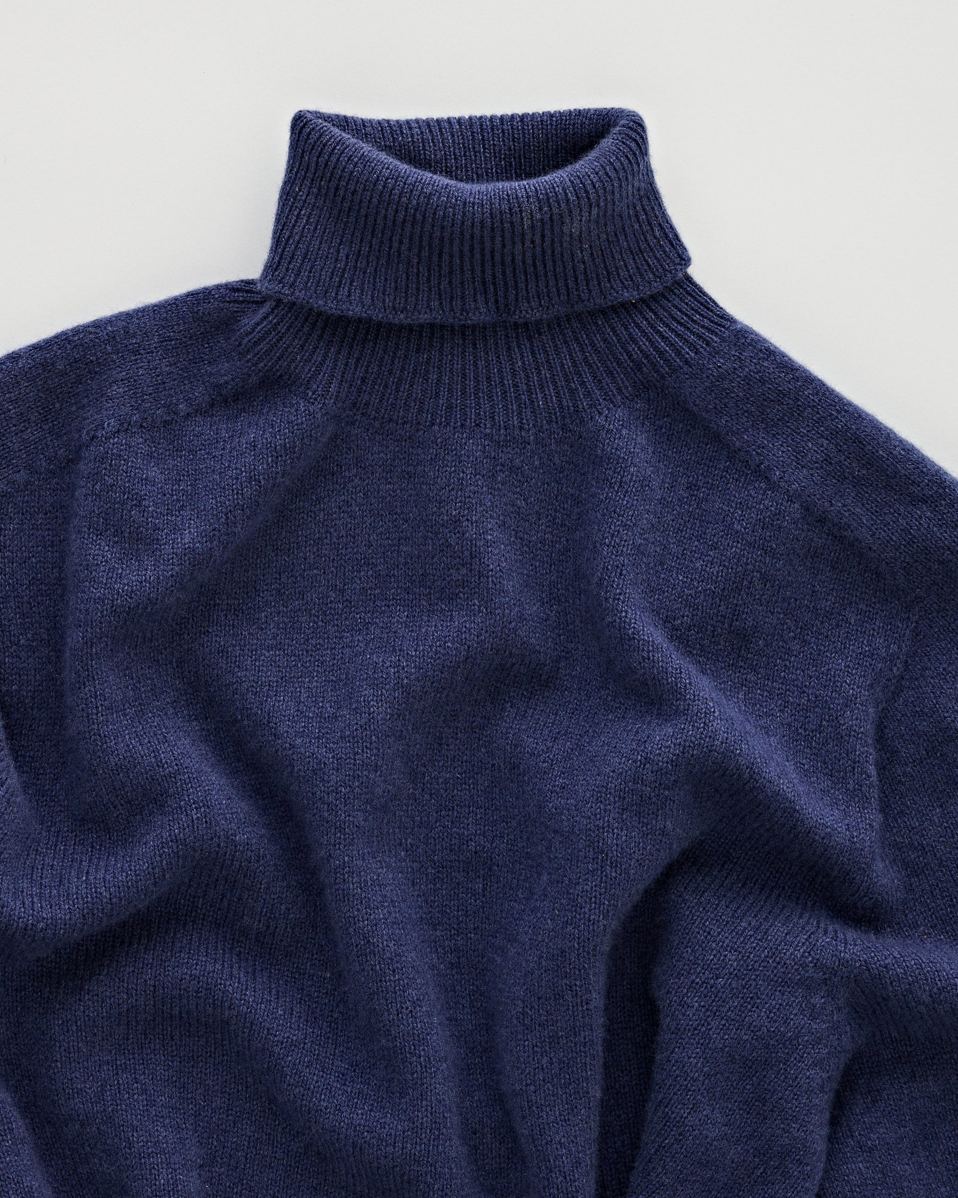 Tenue. Newman Turtleneck Denim Knitwear Men