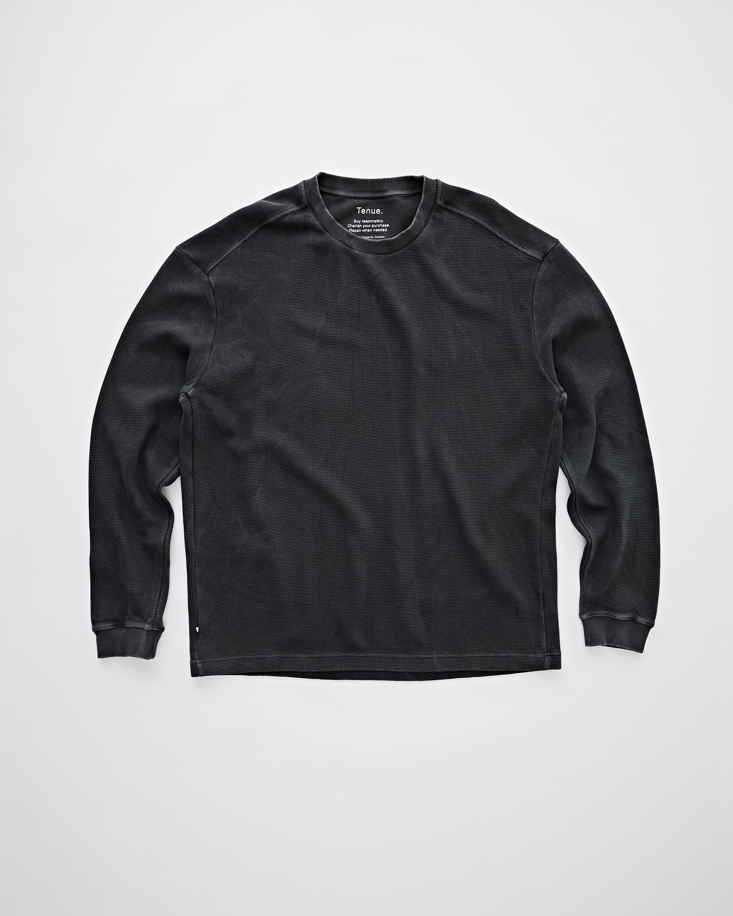 Brad T-Shirt Trashed Black