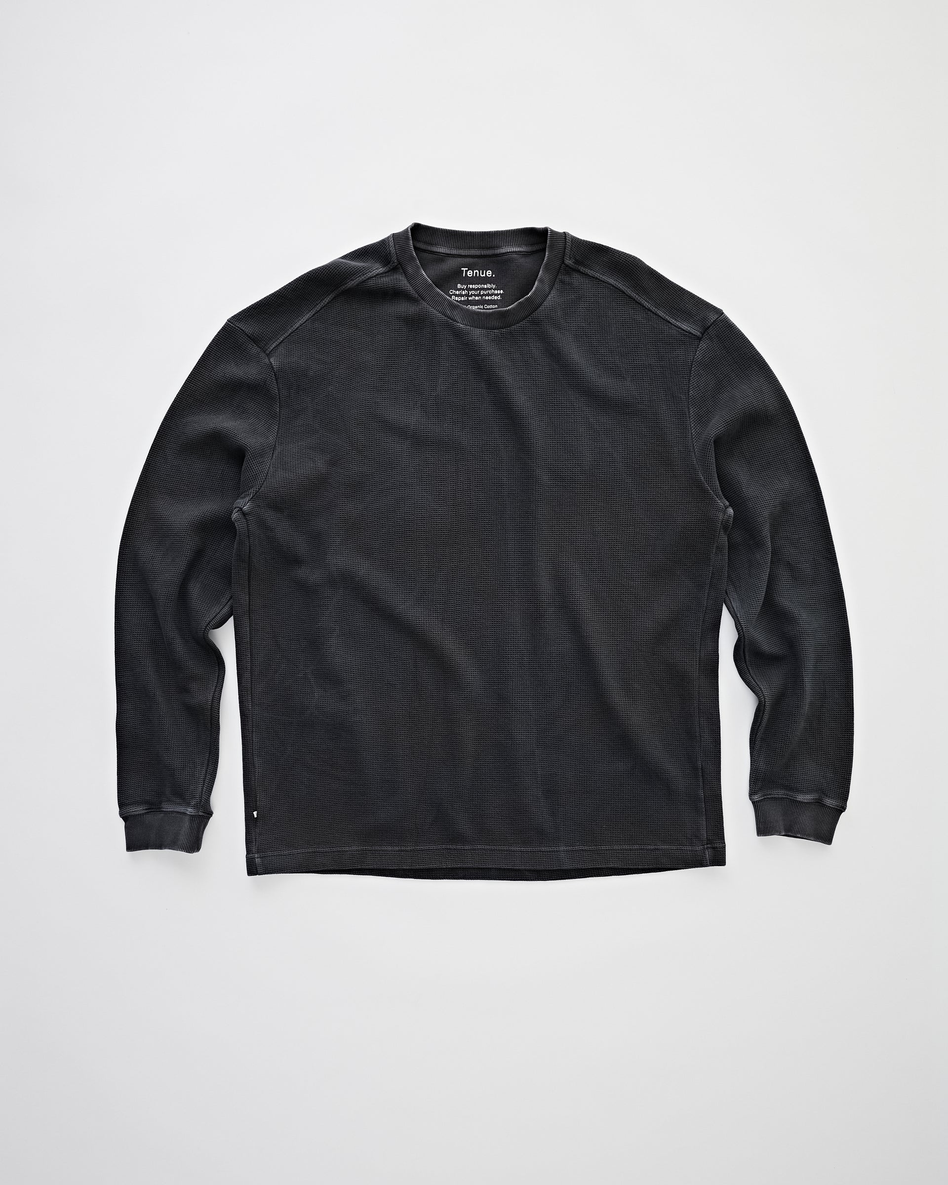 Brad T-Shirt Trashed Black