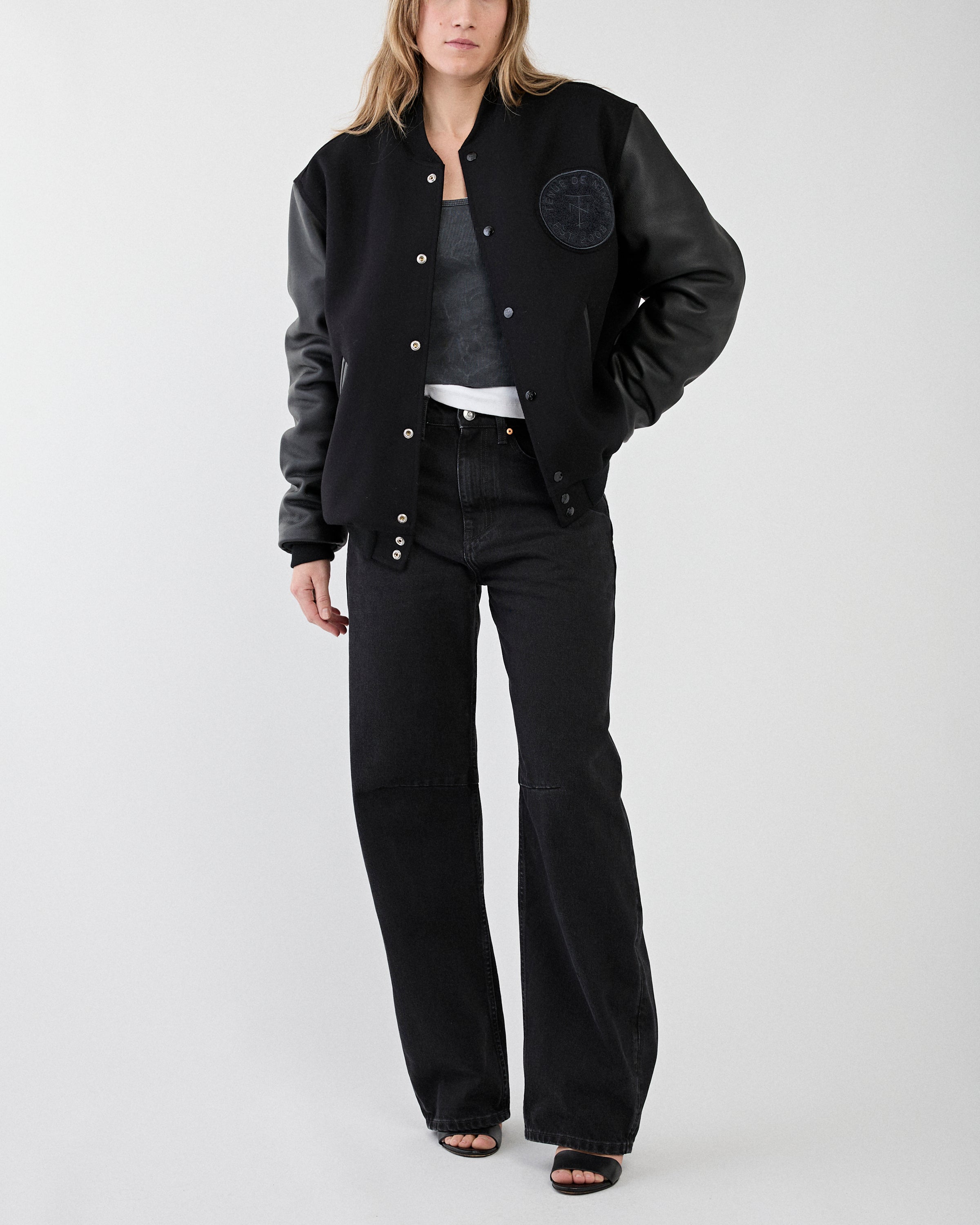 Tenue. X TDN Varsity ‘Black On Black’ Limited Edition of 25