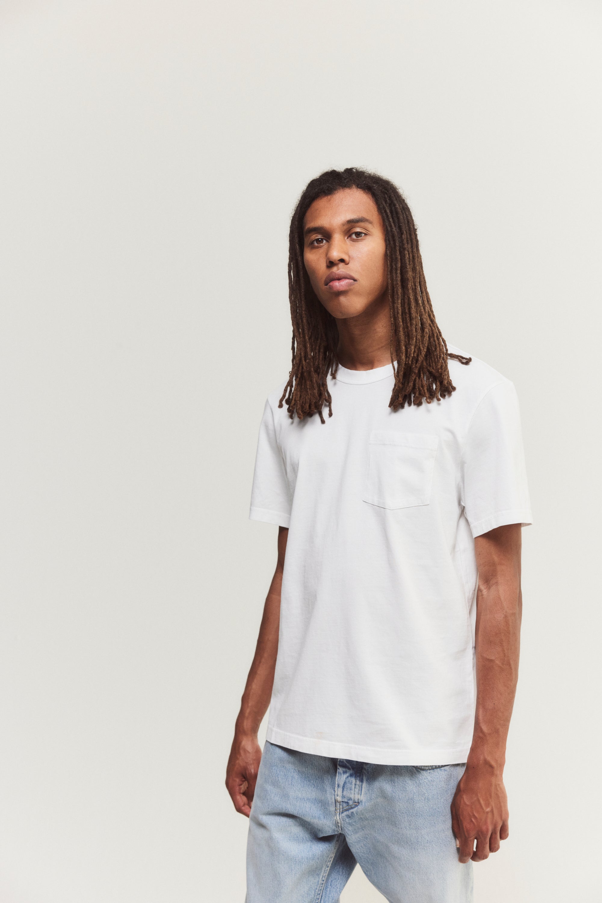 Tenue. Tenue. John Pocket Tee White