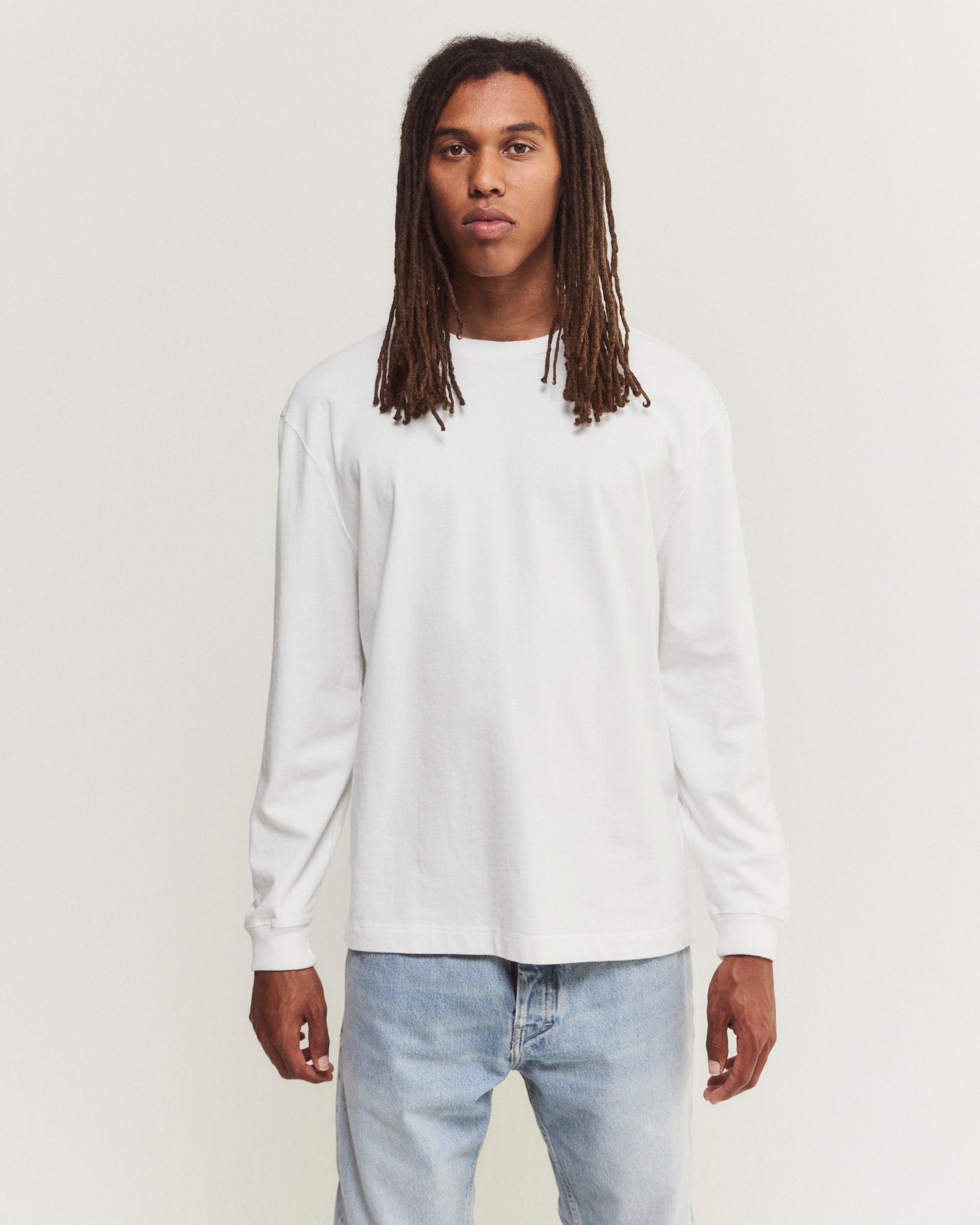Tenue. Brad Optic White T-shirt L/S Men