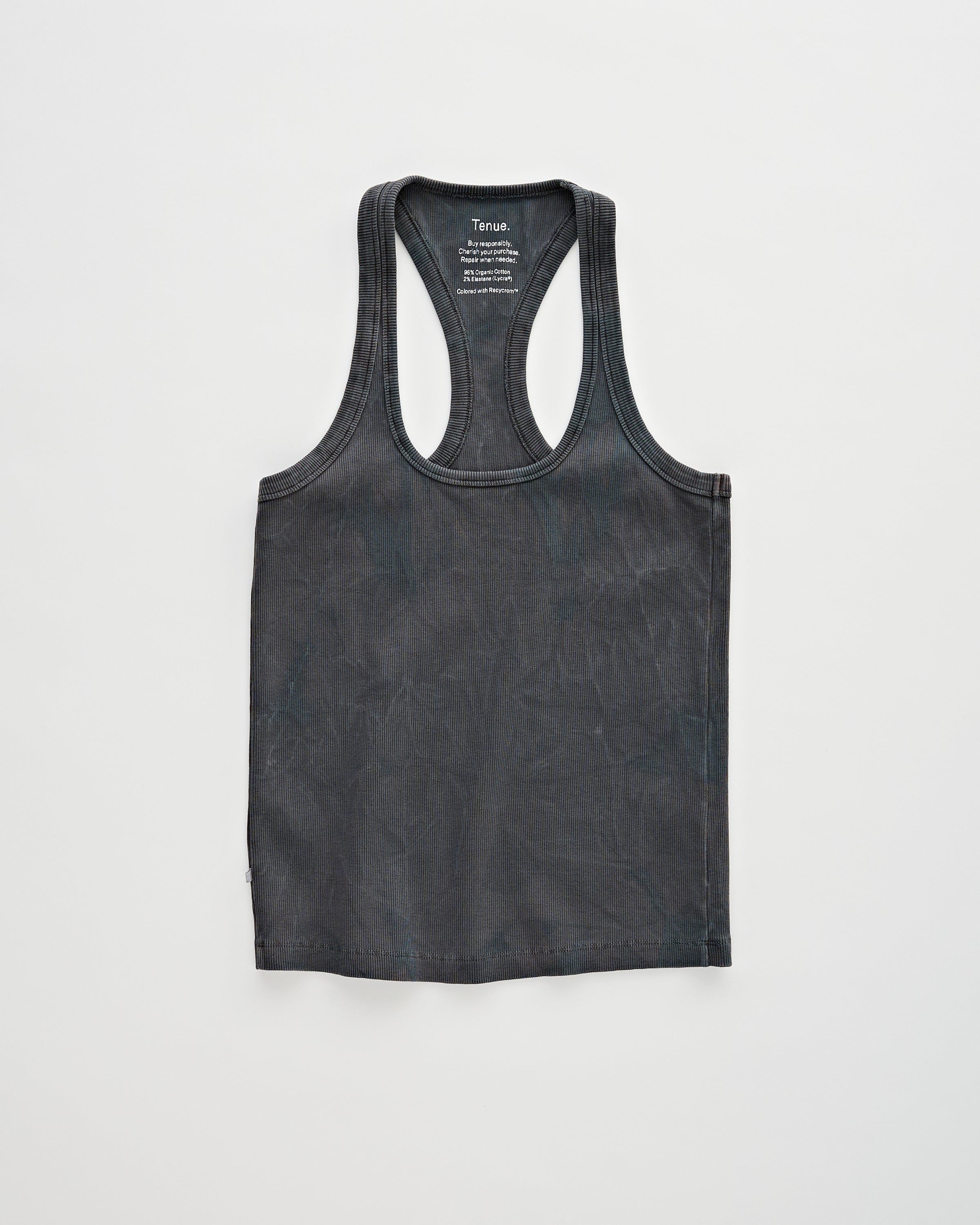Tenue. Una T-shirt Trashed Black T-shirt S/S Women