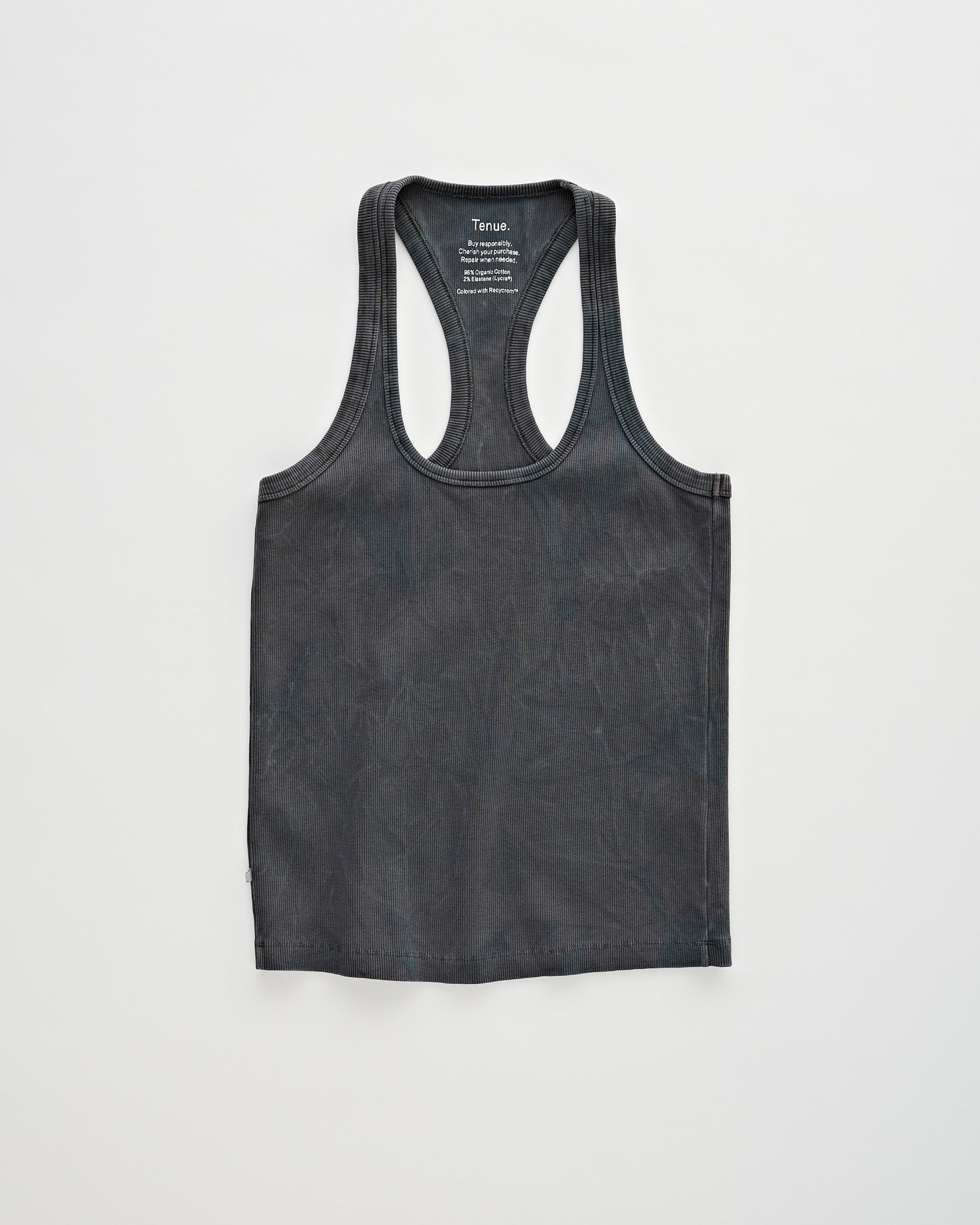 Tenue. Una T-shirt Trashed Black T-shirt S/S Women