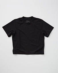 Tenue. Zoe T-Shirt Washed Black T-shirt S/S Women