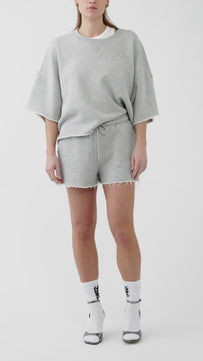 Harper Sweat Grey Melange
