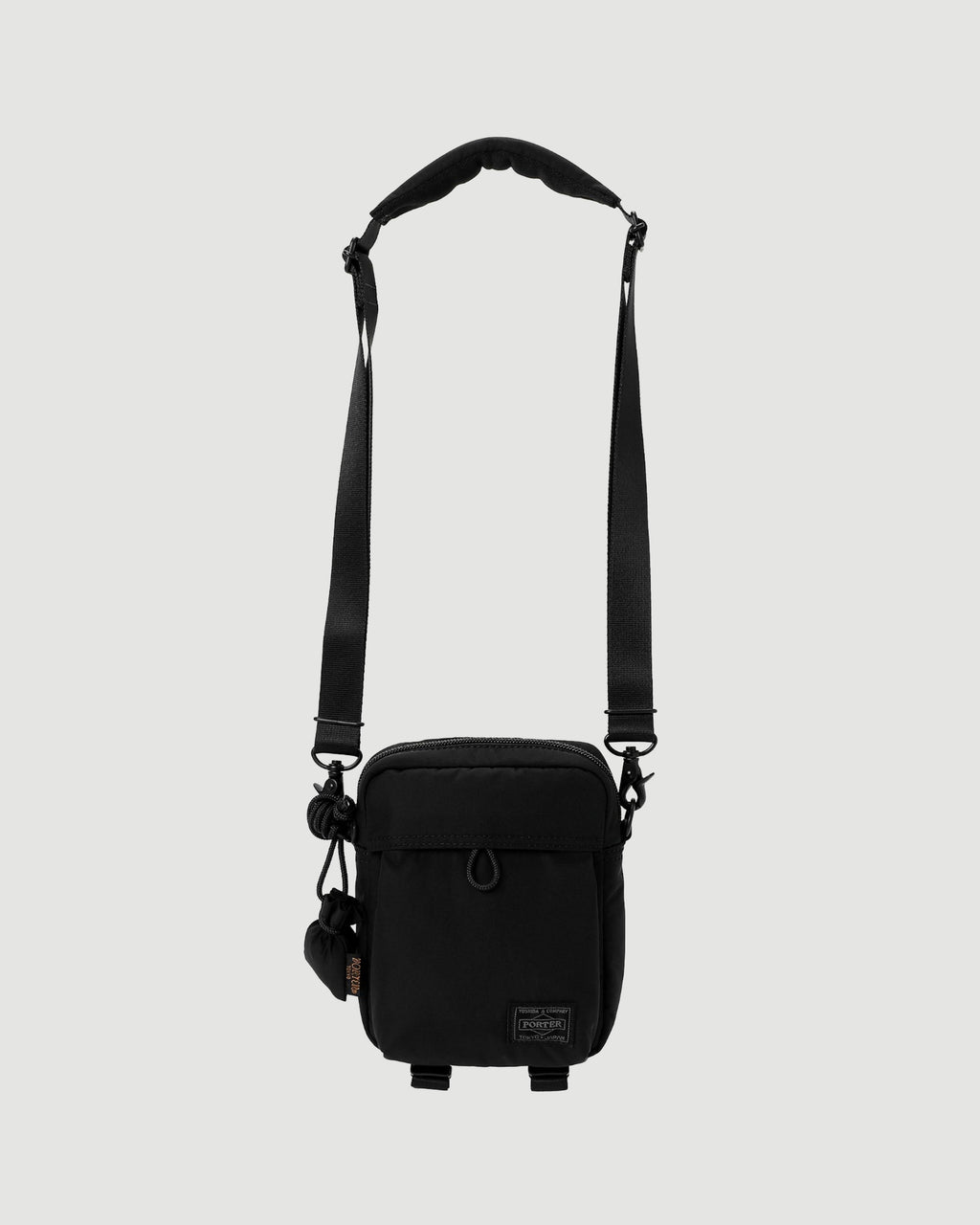 Porter Yoshida Senses Vertical Shoulder Bag Black Bags Unisex 672-27804-10