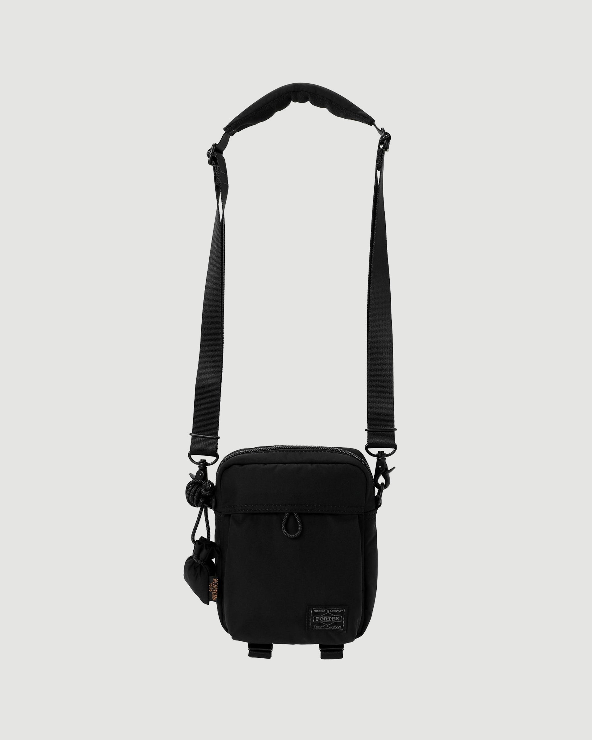 Porter Yoshida Senses Vertical Shoulder Bag Black Bags Unisex 672-27804-10
