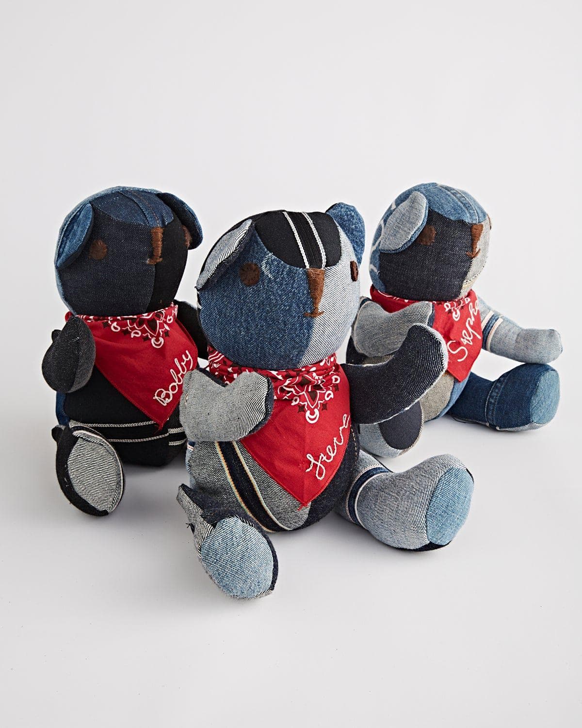 Tenue. Patchwork Denim 'Stephen' Bear Other