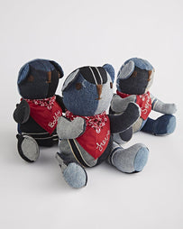 Tenue. Patchwork Denim 'Bobby' Bear Other