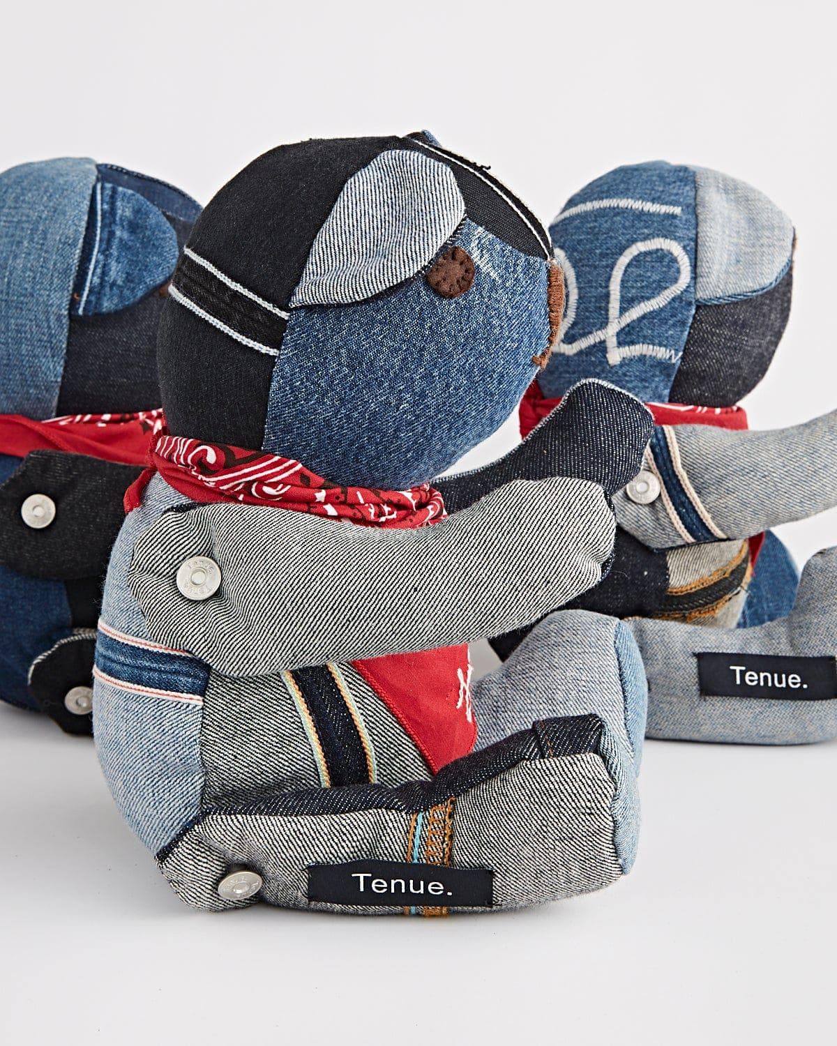 Tenue. Patchwork Denim 'Stephen' Bear Other