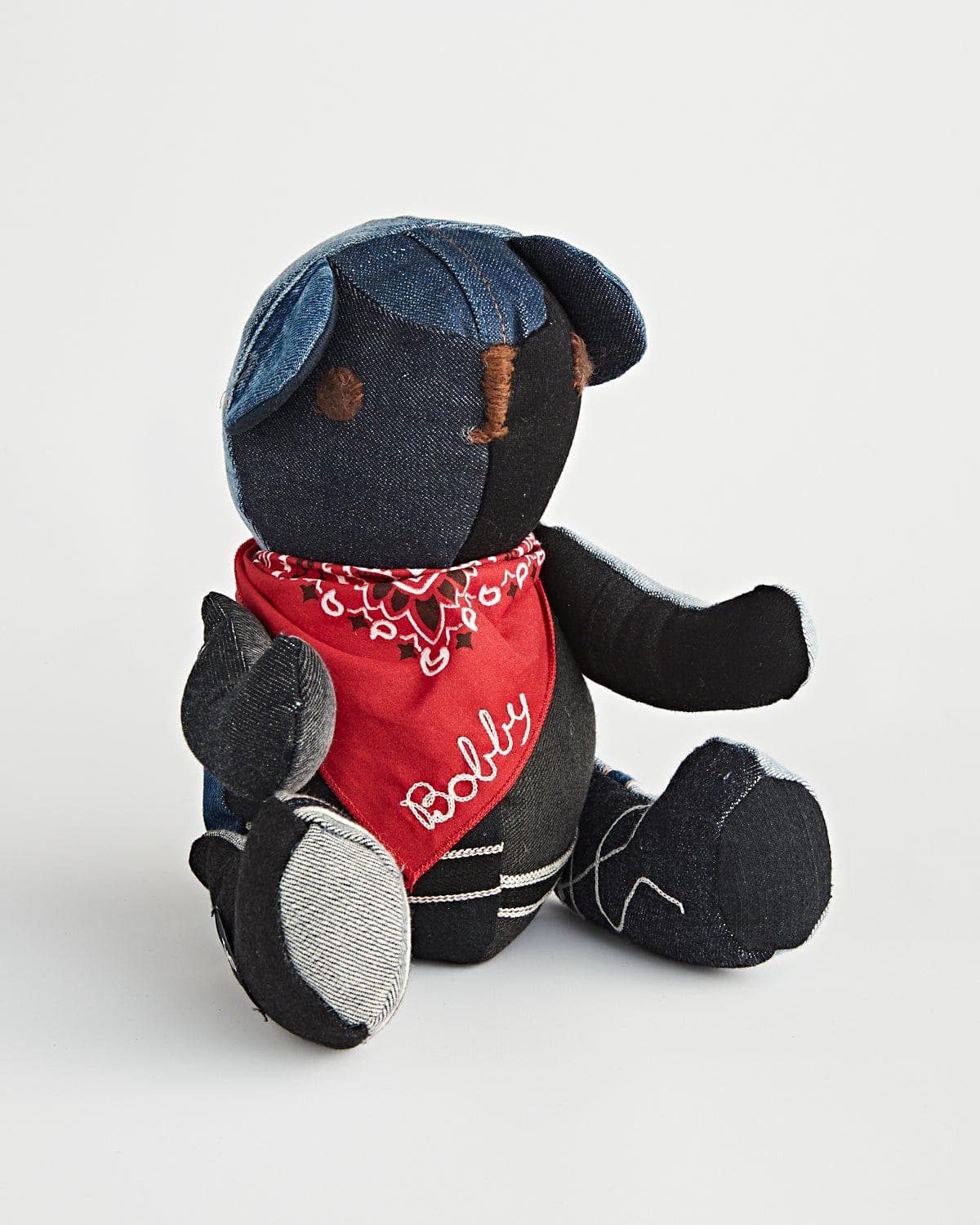 Tenue. Patchwork Denim 'Bobby' Bear Other