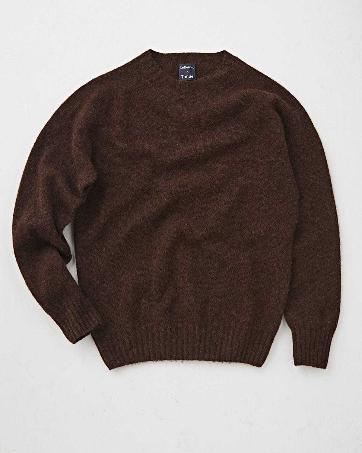 Tenue. Tenue. x Le Bonnet Kennedy Chocolate Sweater